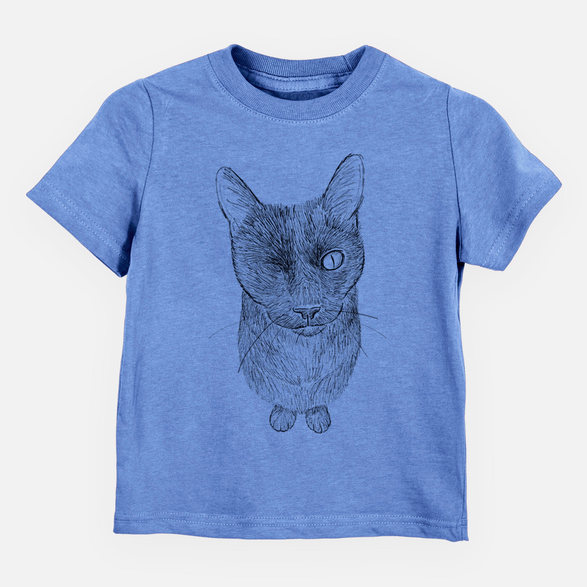 Doodled Marley the Black Cat - Kids/Youth/Toddler Shirt