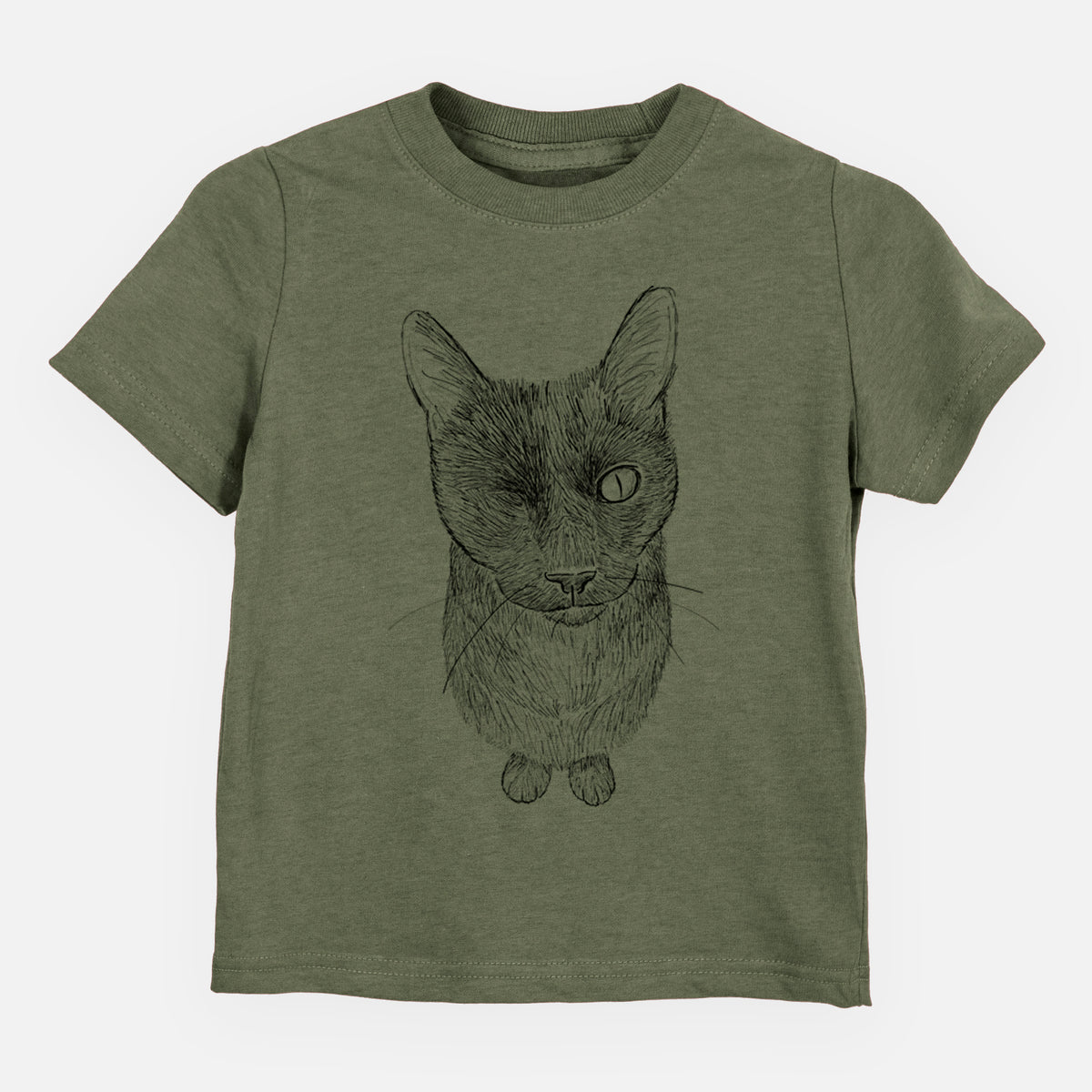 Doodled Marley the Black Cat - Kids/Youth/Toddler Shirt