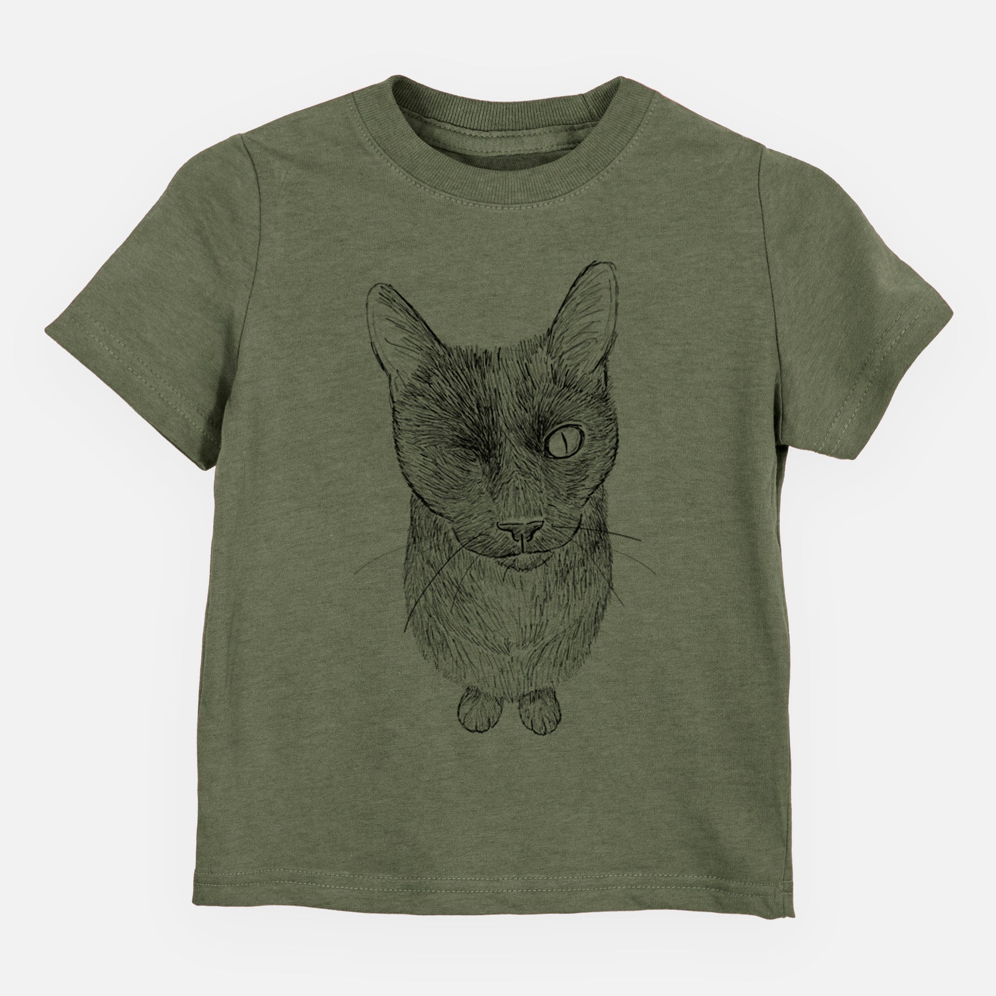 Doodled Marley the Black Cat - Kids/Youth/Toddler Shirt