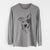 Doodled Ozzy the Mixed Breed - Heavyweight 100% Cotton Long Sleeve