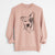 Doodled Ozzy the Mixed Breed - Unisex Pigment Dyed Crew Sweatshirt