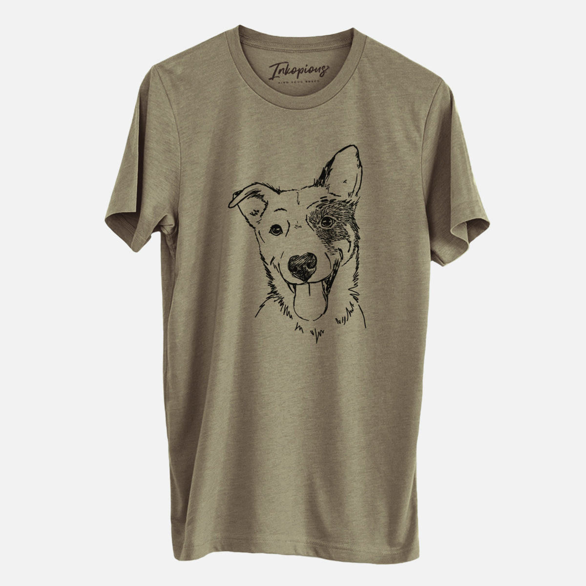 Doodled Ozzy the Mixed Breed - Unisex Crewneck