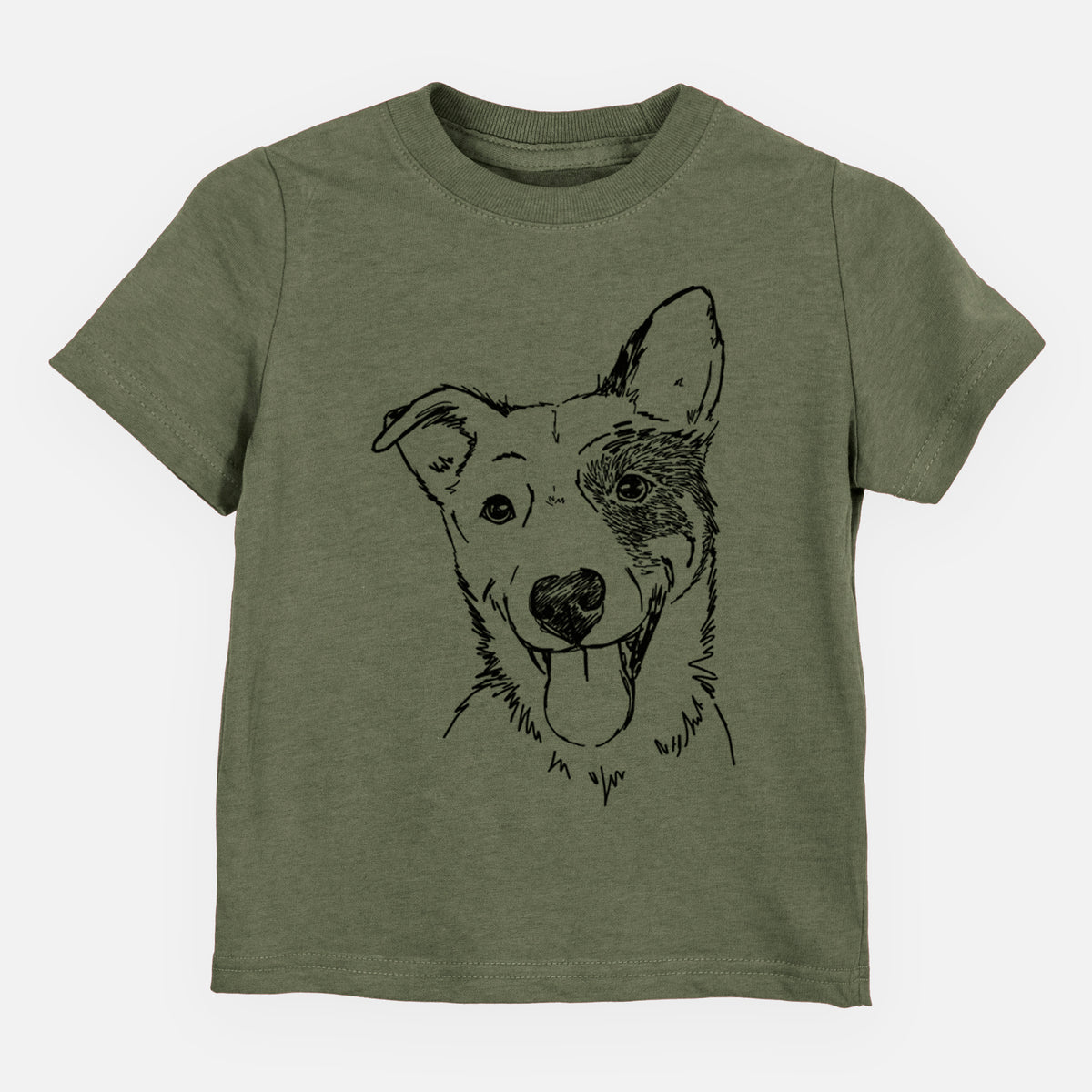 Doodled Ozzy the Mixed Breed - Kids/Youth/Toddler Shirt