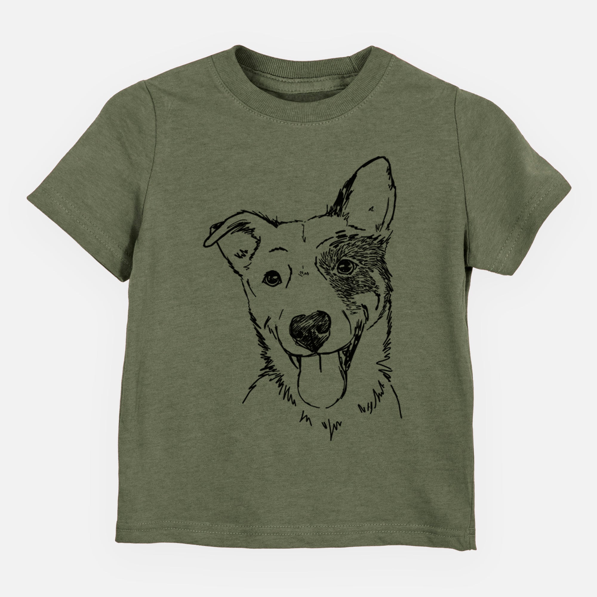 Doodled Ozzy the Mixed Breed - Kids/Youth/Toddler Shirt