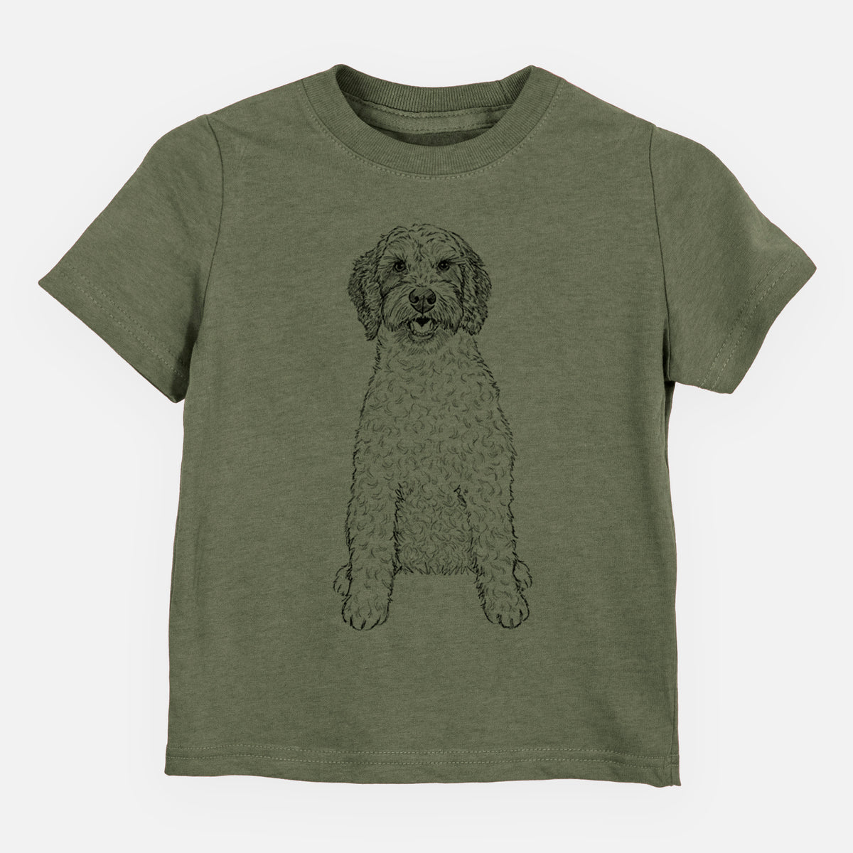 Doodled Penny the Mini Australian Labradoodle - Kids/Youth/Toddler Shirt