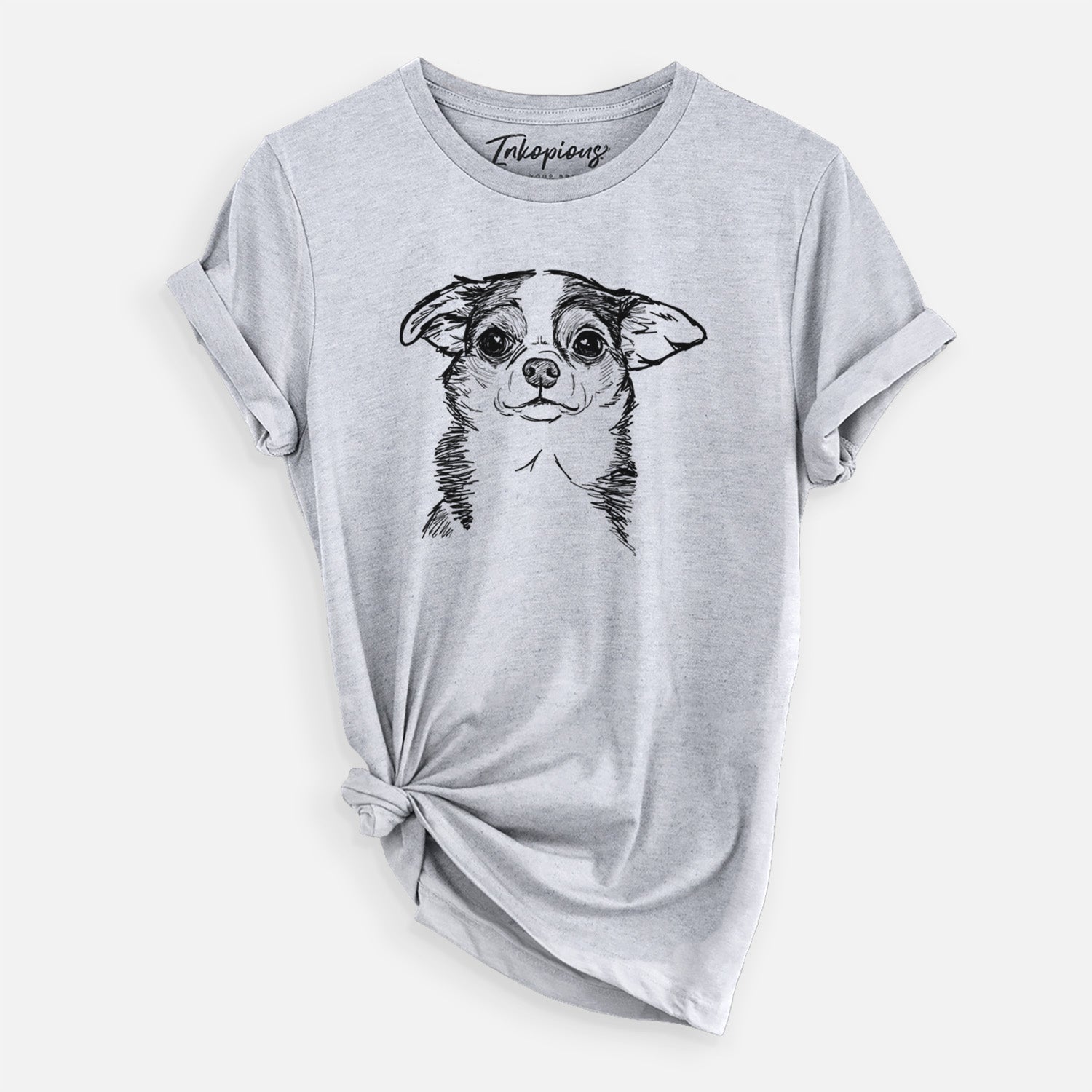 Doodled Worm the Chihuahua - Unisex Crewneck