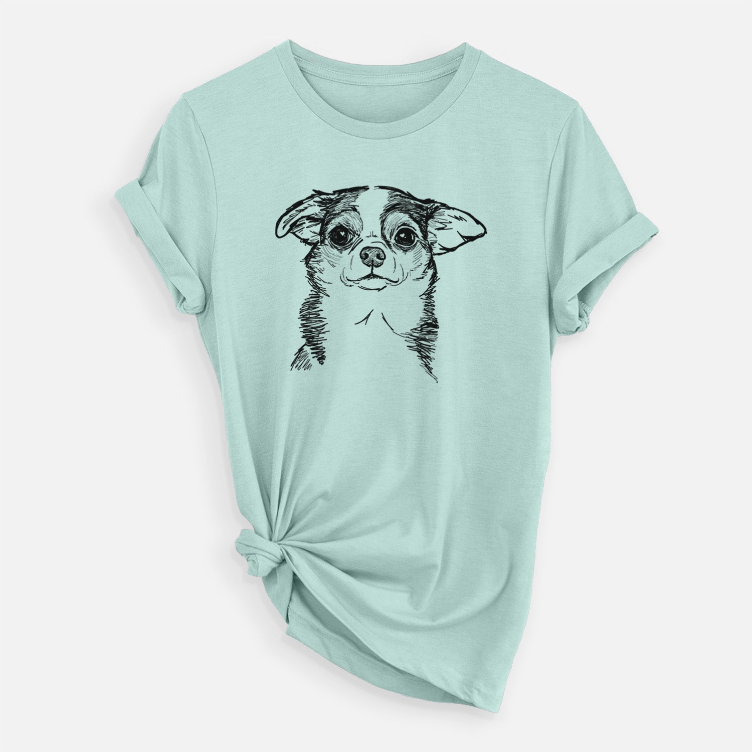 Doodled Worm the Chihuahua - Unisex Crewneck