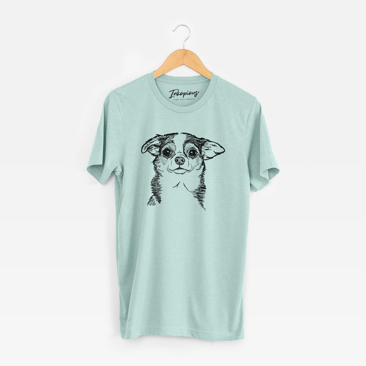 Doodled Worm the Chihuahua - Unisex Crewneck