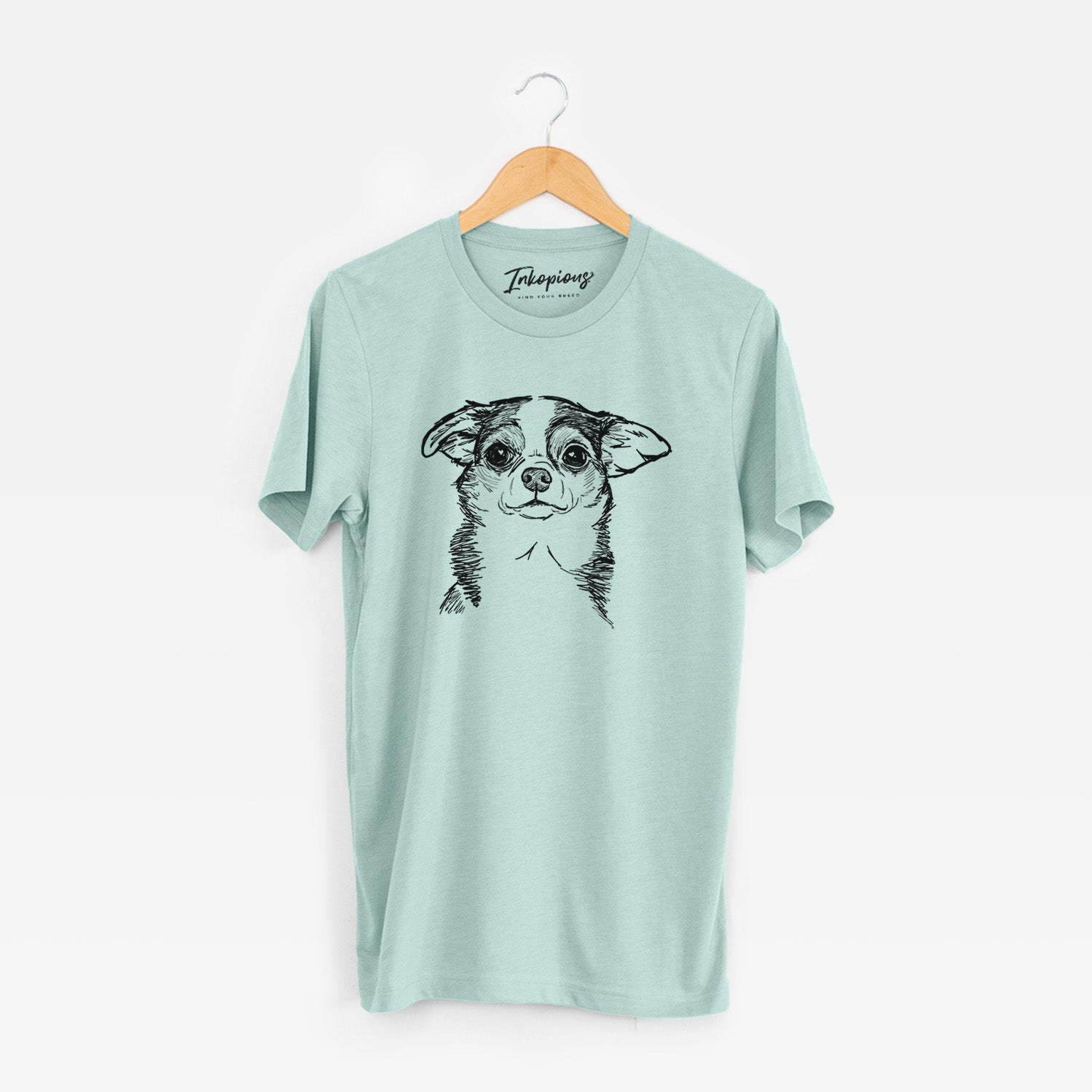Doodled Worm the Chihuahua - Unisex Crewneck