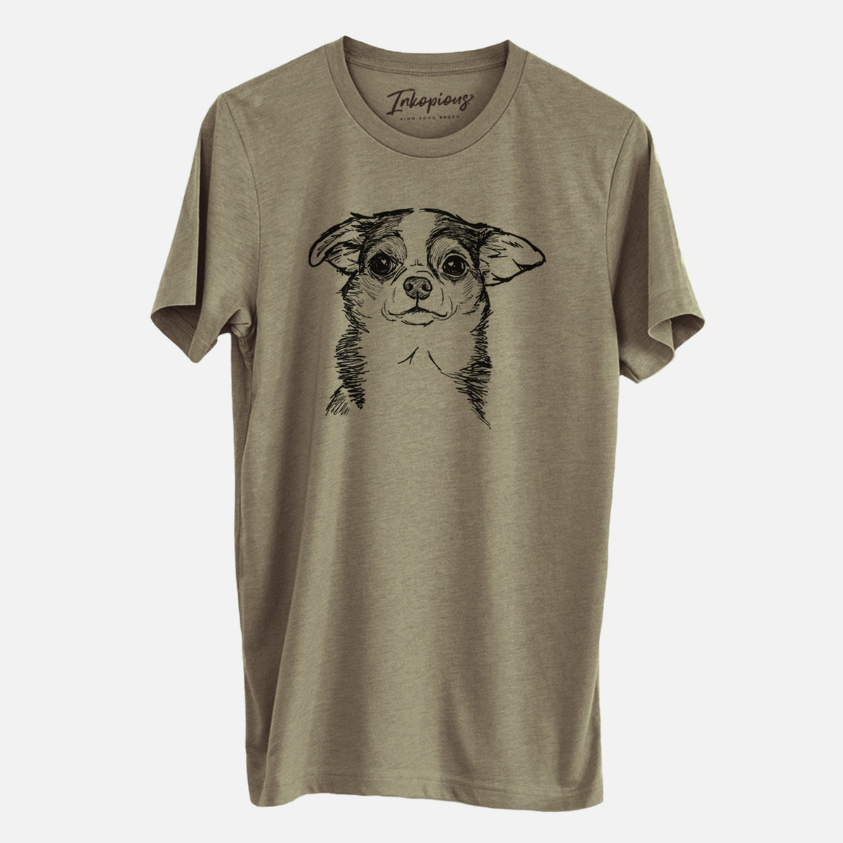 Doodled Worm the Chihuahua - Unisex Crewneck