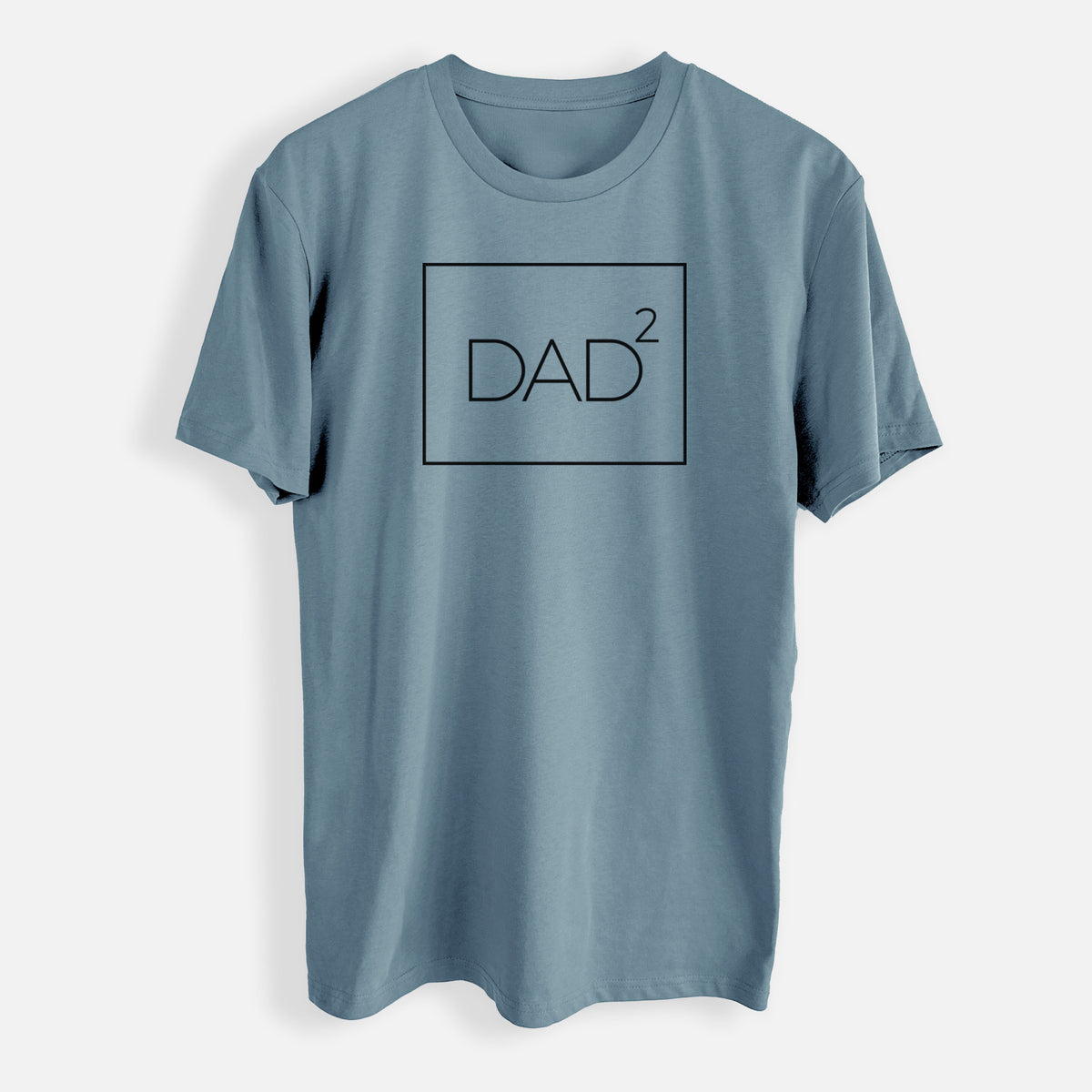 Dad to the 2nd Power Boxed - Mens Everyday Staple Tee