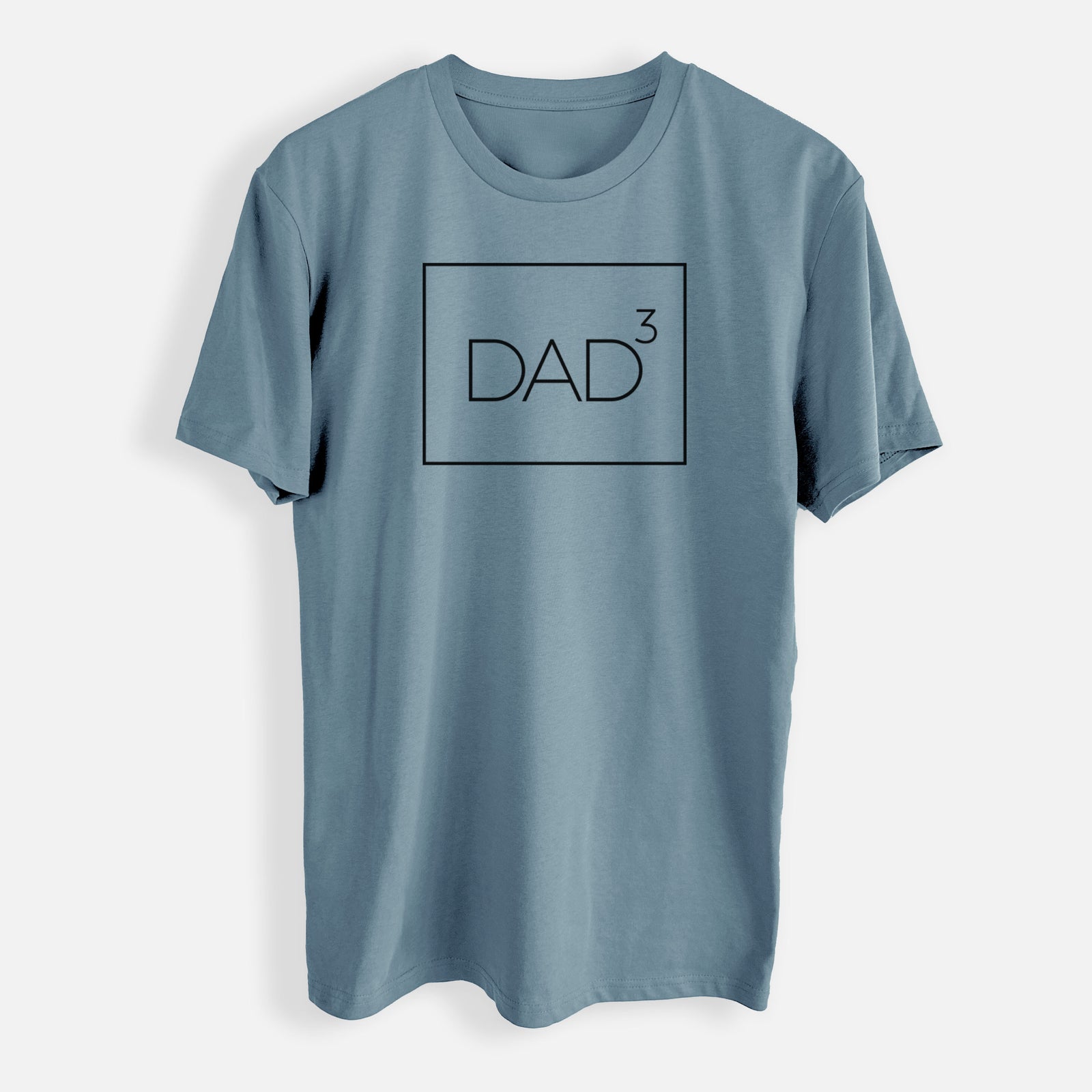 Dad to the 3rd Power Boxed - Mens Everyday Staple Tee