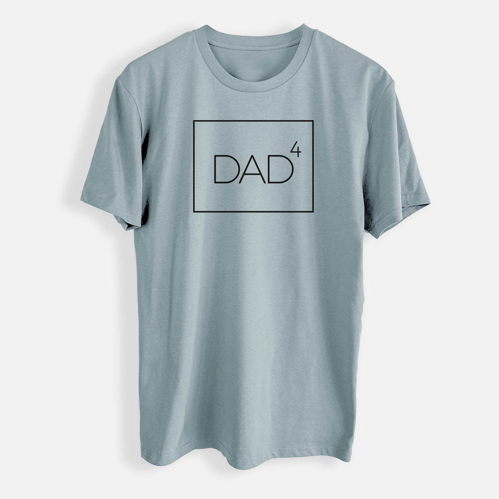 Dad to the 4th Power Boxed - Mens Everyday Staple Tee