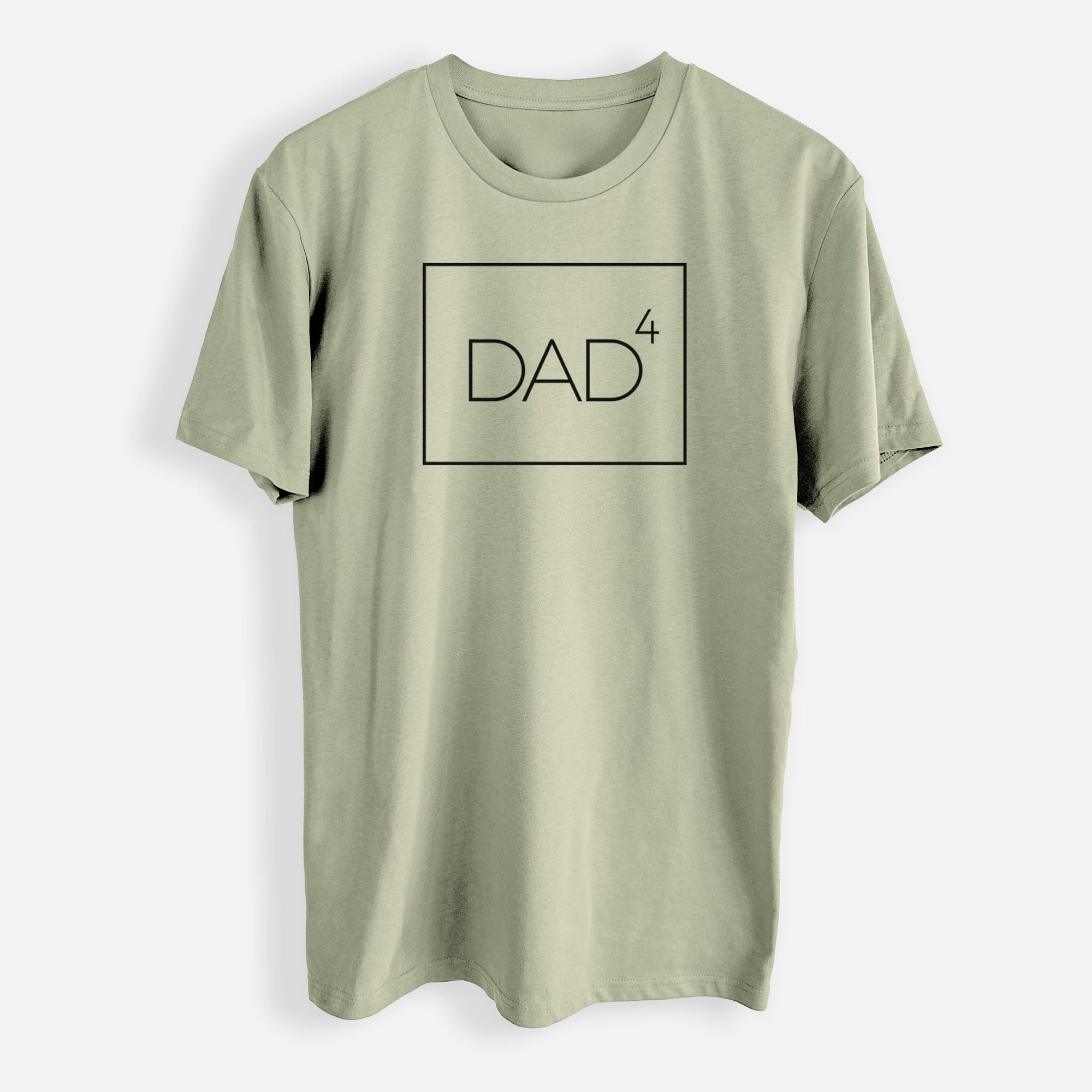 Dad to the 4th Power Boxed - Mens Everyday Staple Tee