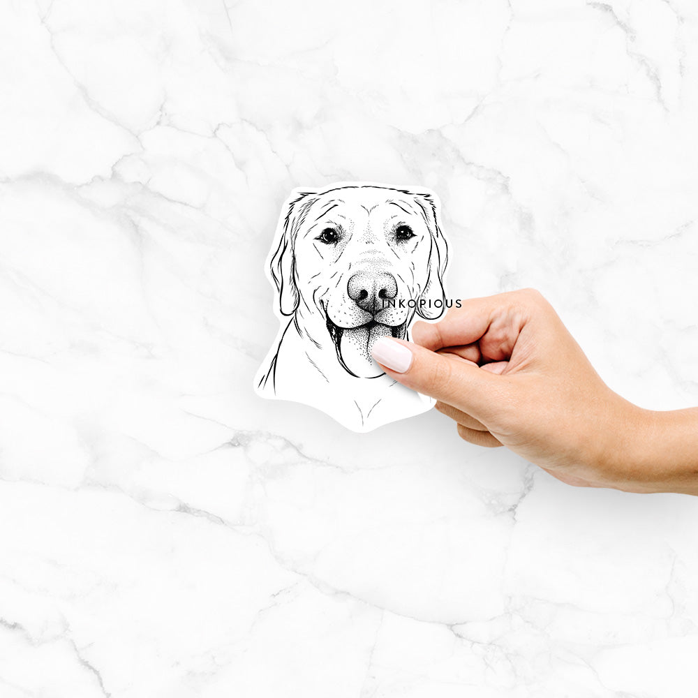 Klay the Labrador Retriever - Decal Sticker