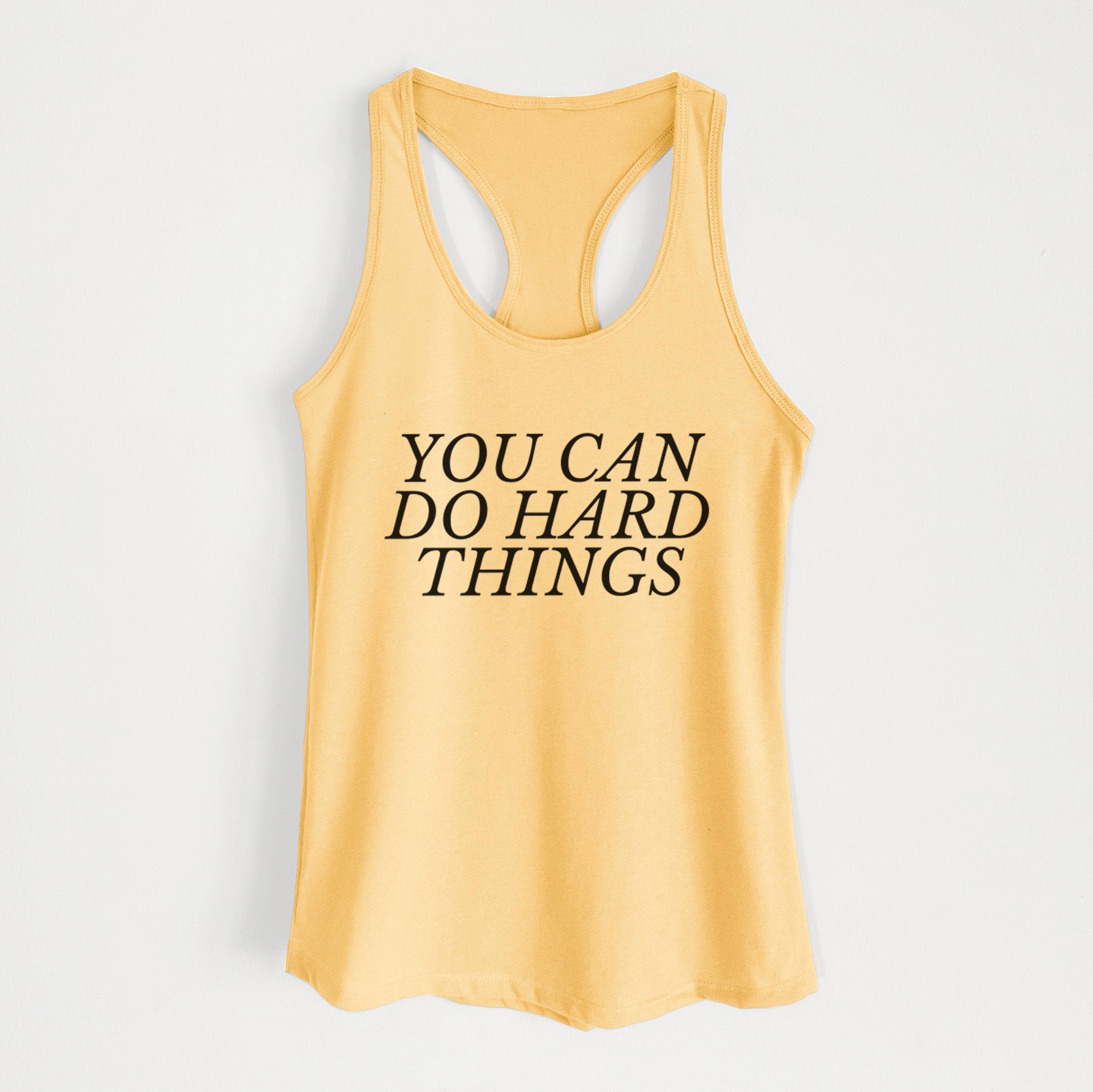 You Can Do Hard Things - Women's Racerback Tanktop