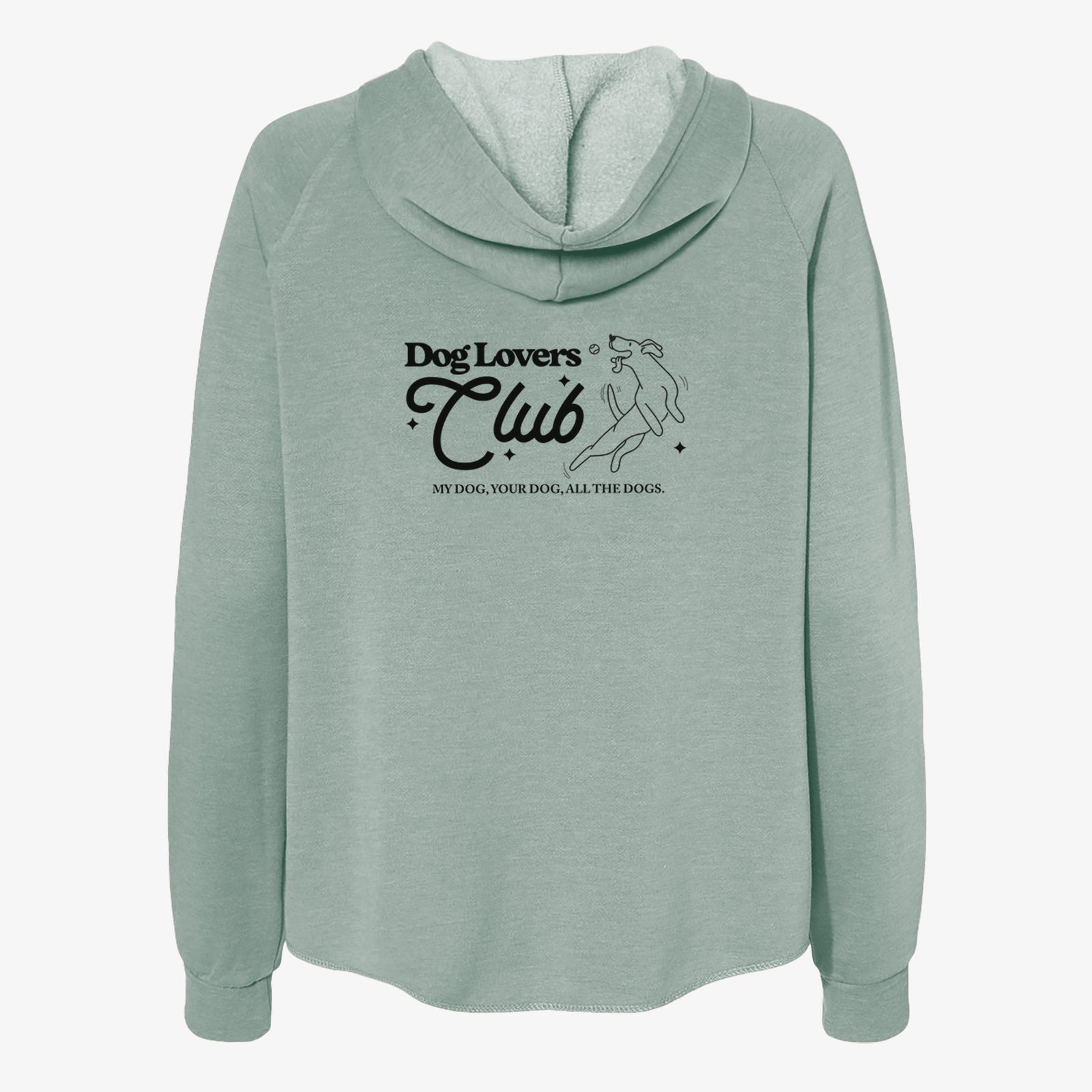 Dog Lovers Club - Women's Cali Wave Zip-Up Sweatshirt