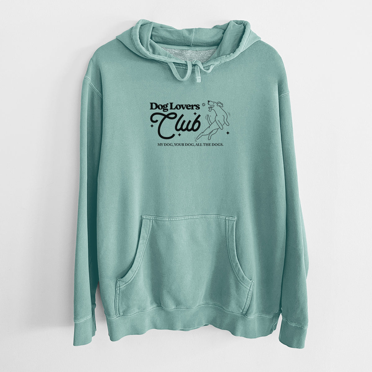Dog Lovers Club - Unisex Pigment Dyed Hoodie