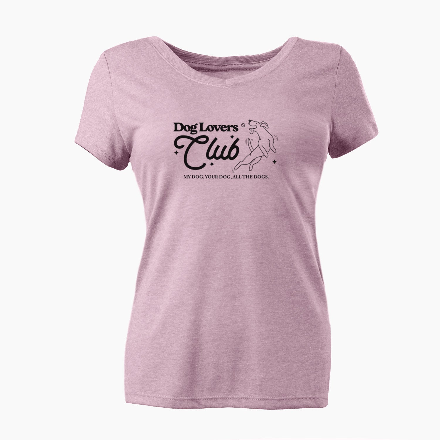 Dog Lovers Club - Women's Perfect V-neck Shirt