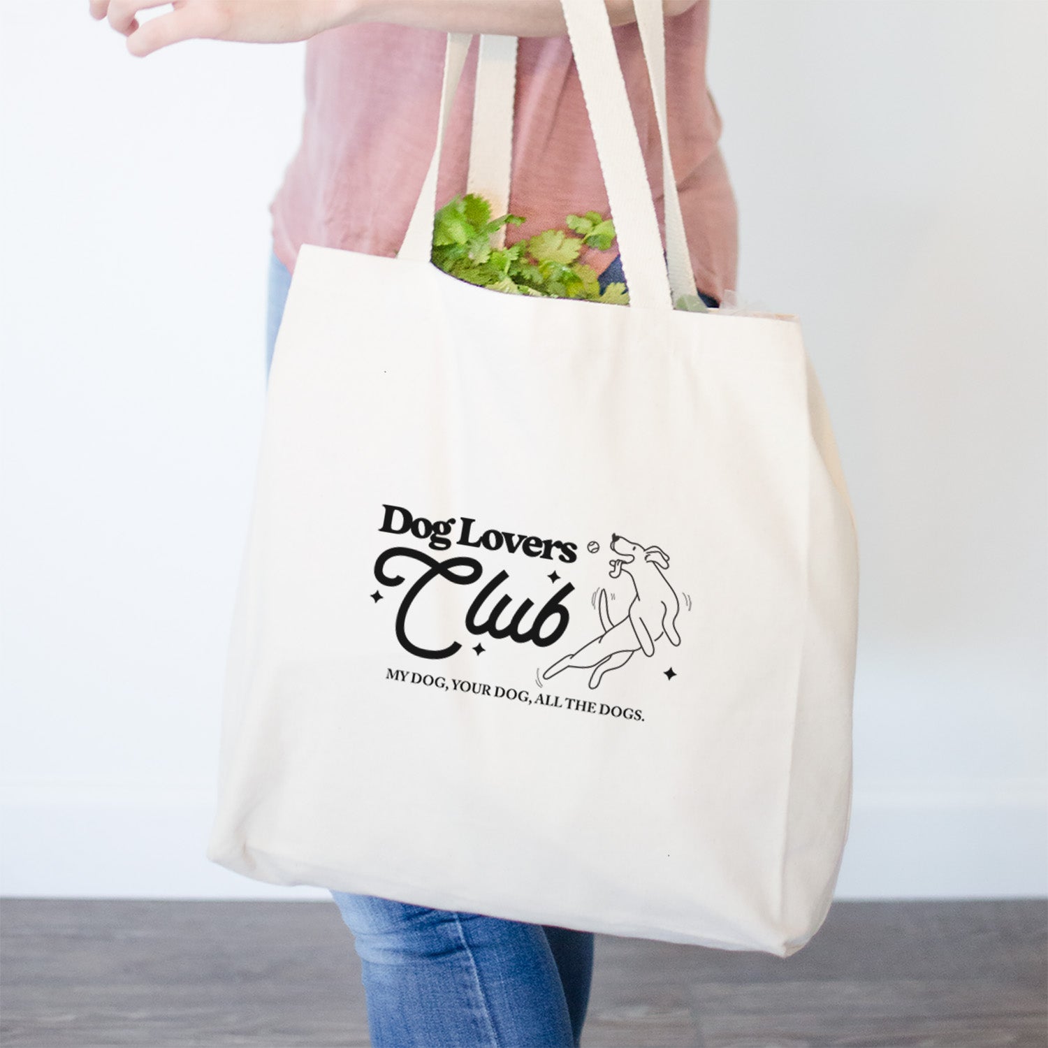 Dog Lovers Club- Tote Bag