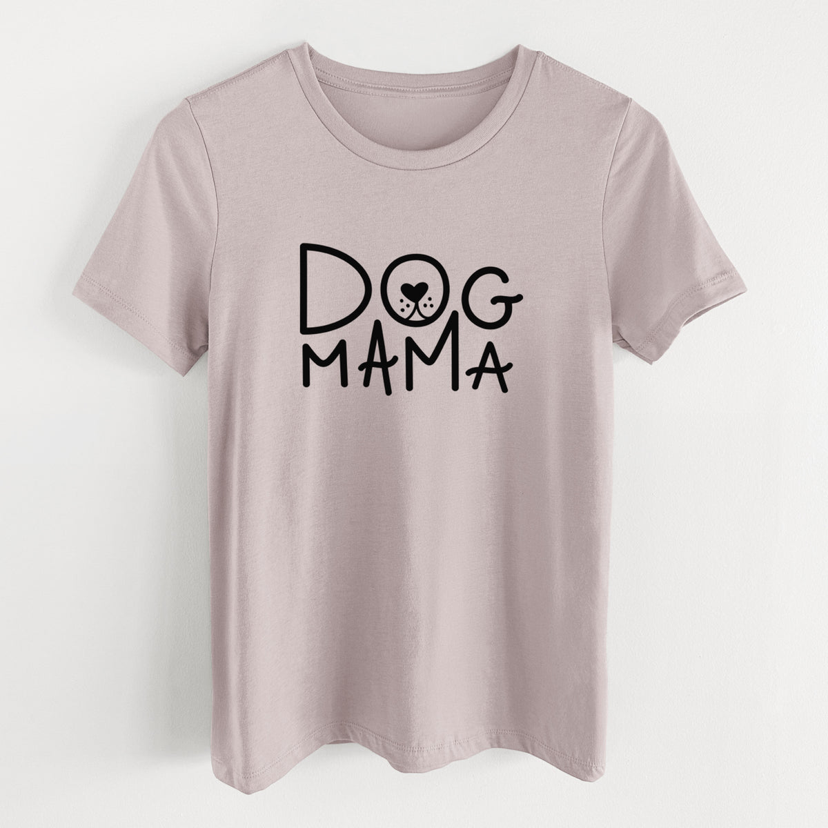 Dog Mama - Women's Lightweight Relaxed Fit 100% Cotton Crewneck