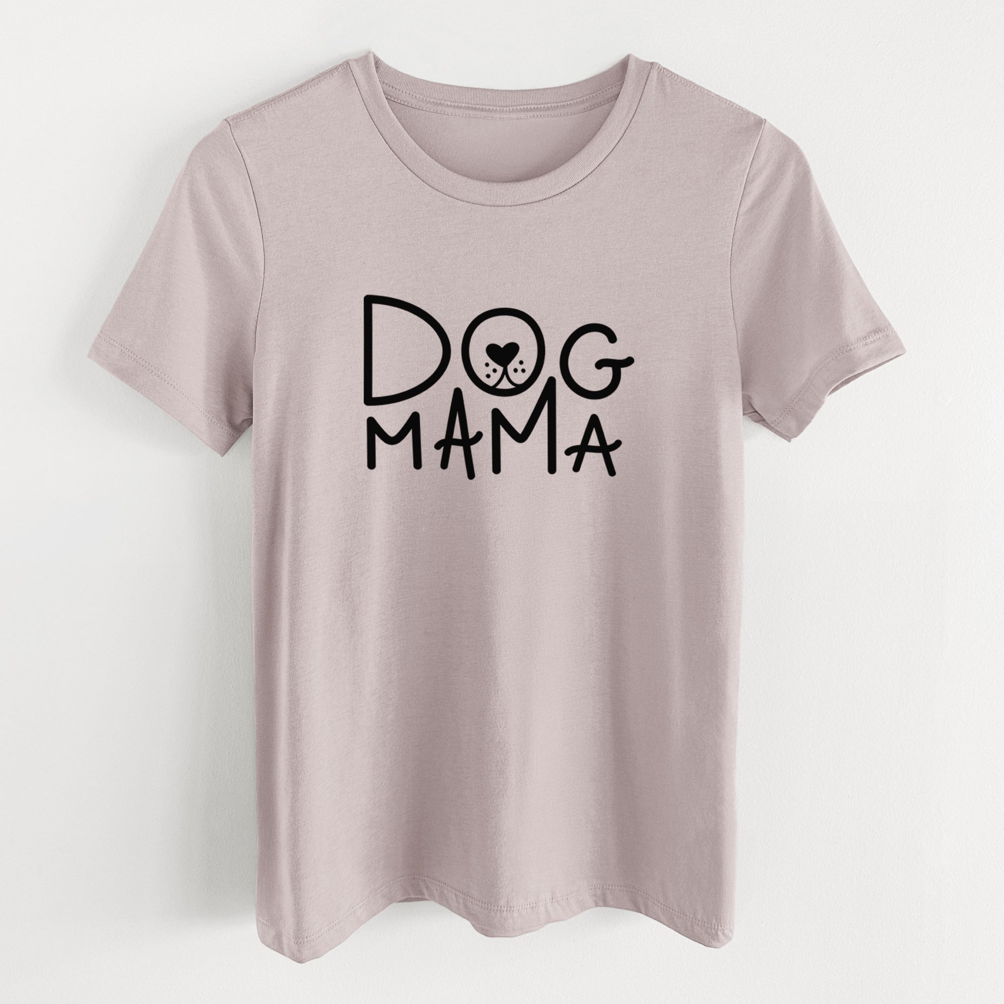Dog Mama - Women's Lightweight Relaxed Fit 100% Cotton Crewneck