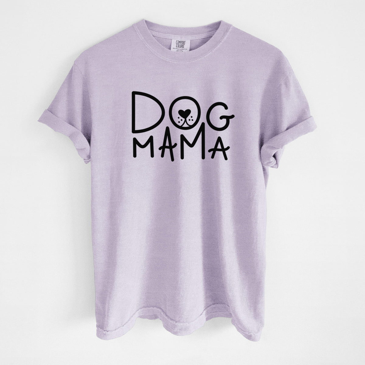 Dog Mama - Unisex Comfort Colors Garment-Dyed Heavyweight T-shirt in Orchid