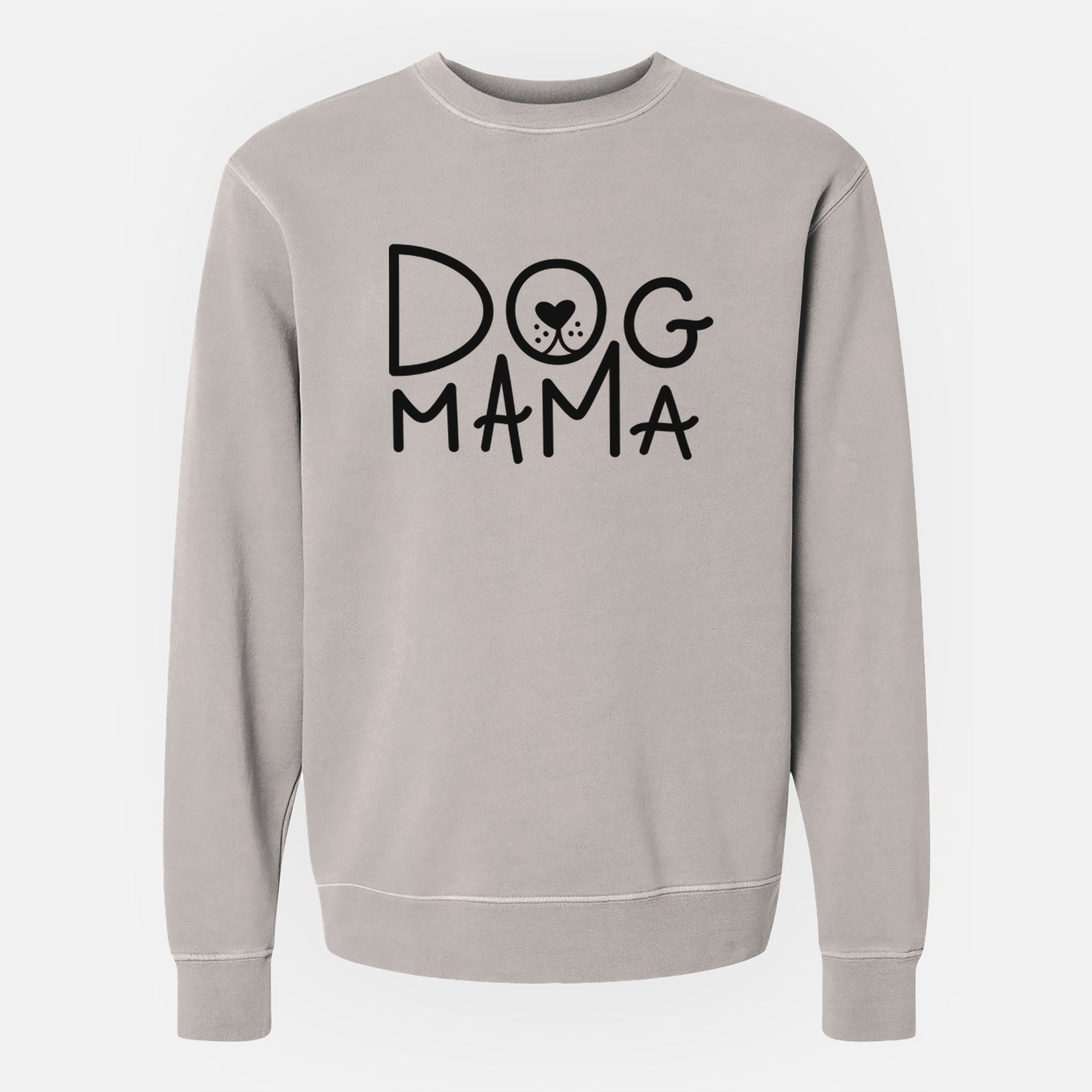 Dog Mama - Unisex Pigment Dyed Crew Sweatshirt