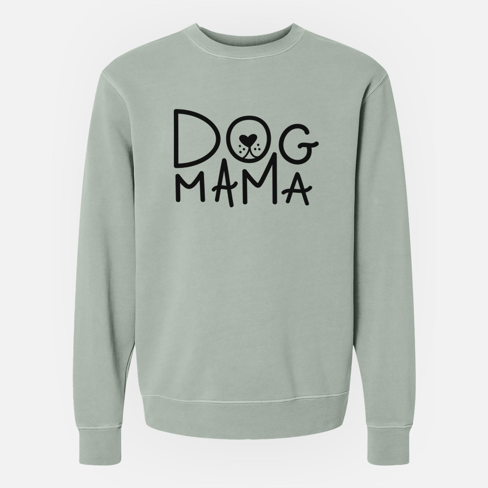 Dog Mama - Unisex Pigment Dyed Crew Sweatshirt