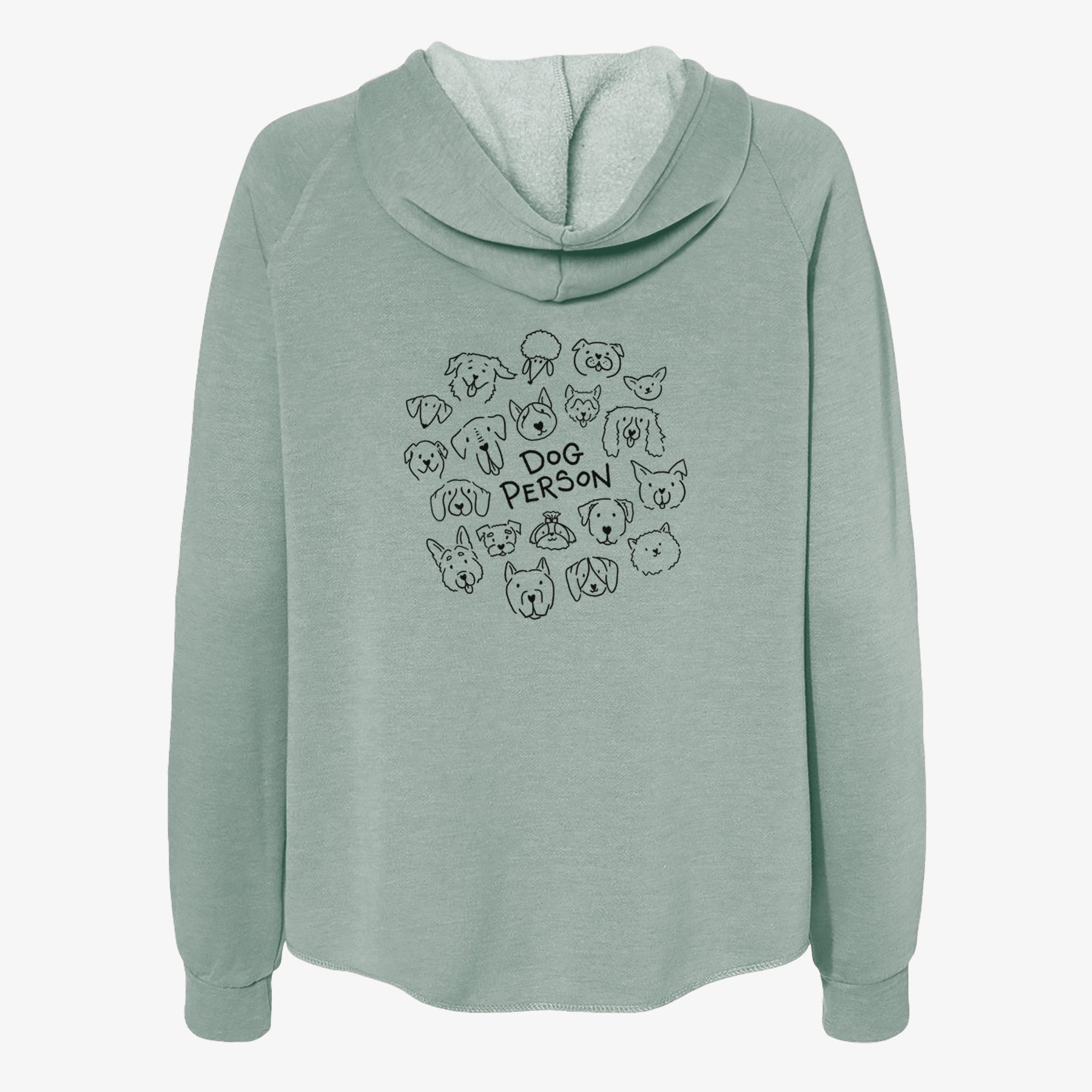 Dog Person - Women's Cali Wave Zip-Up Sweatshirt