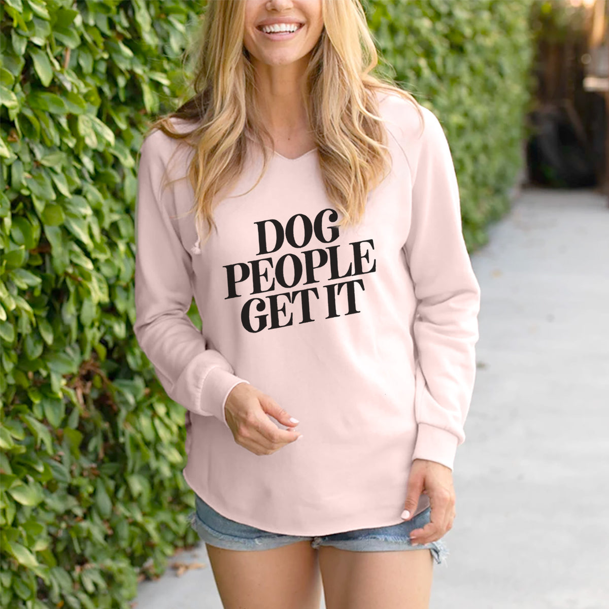 Dog People Get it - Cali Wave Hooded Sweatshirt