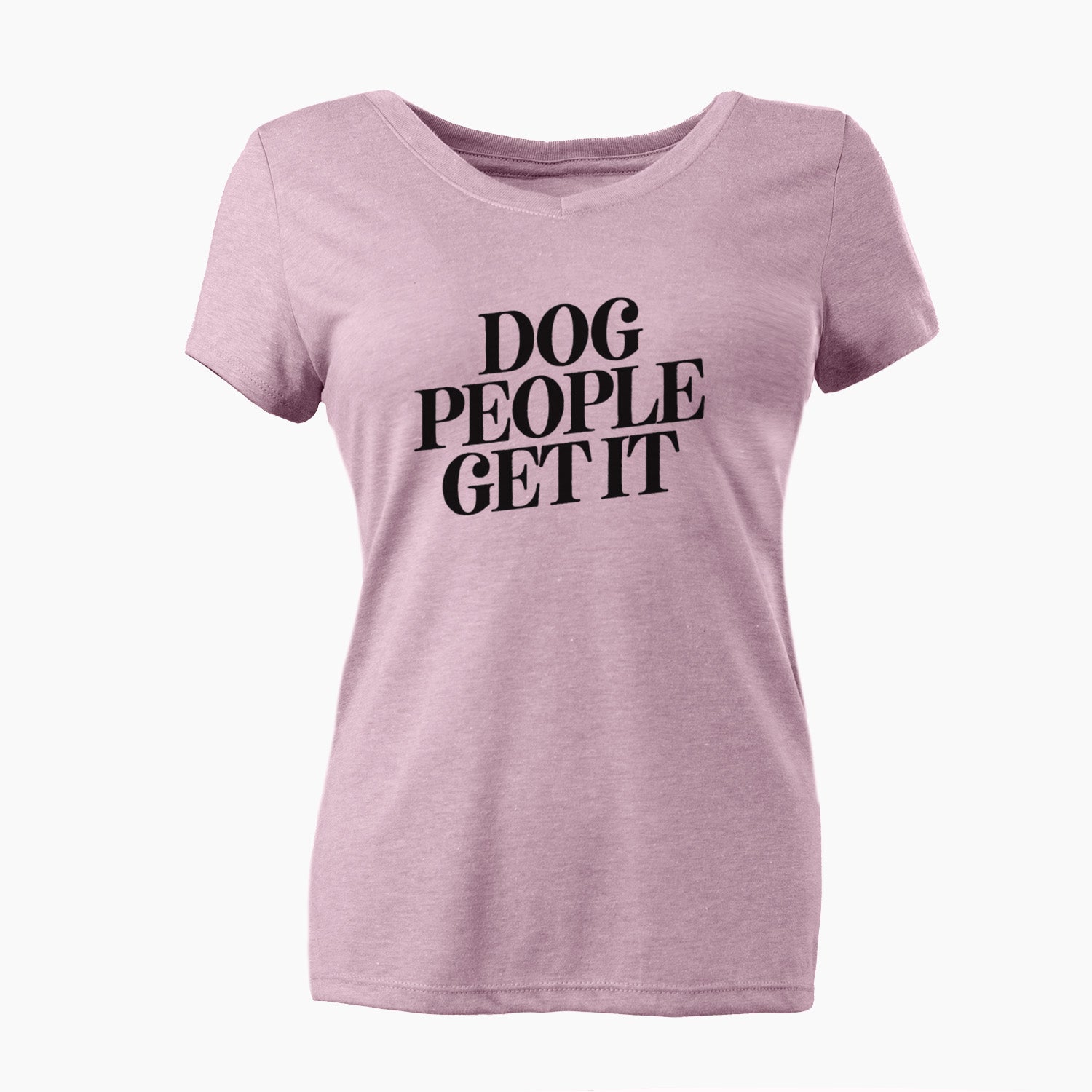 Dog People Get it - Women's Perfect V-neck Shirt