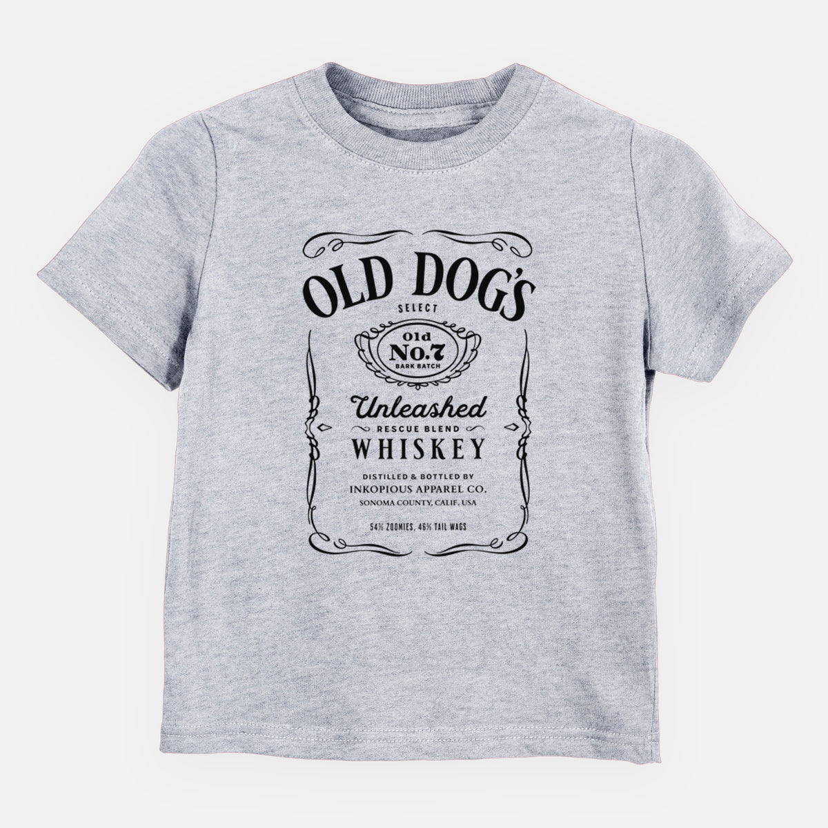 Old Dog’s No. 7 – Unleashed Whiskey - Kids/Youth/Toddler Shirt