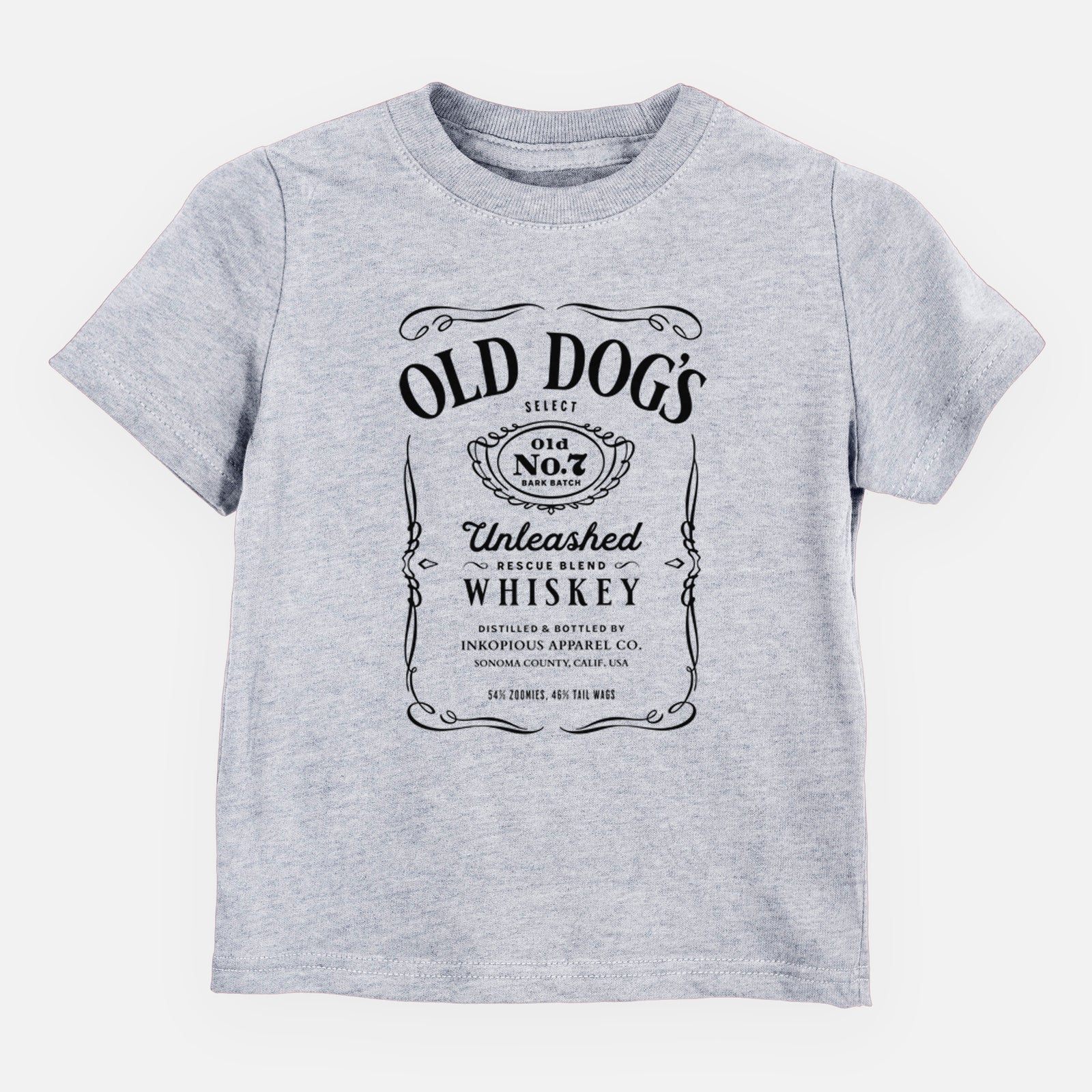 Old Dog’s No. 7 – Unleashed Whiskey - Kids/Youth/Toddler Shirt