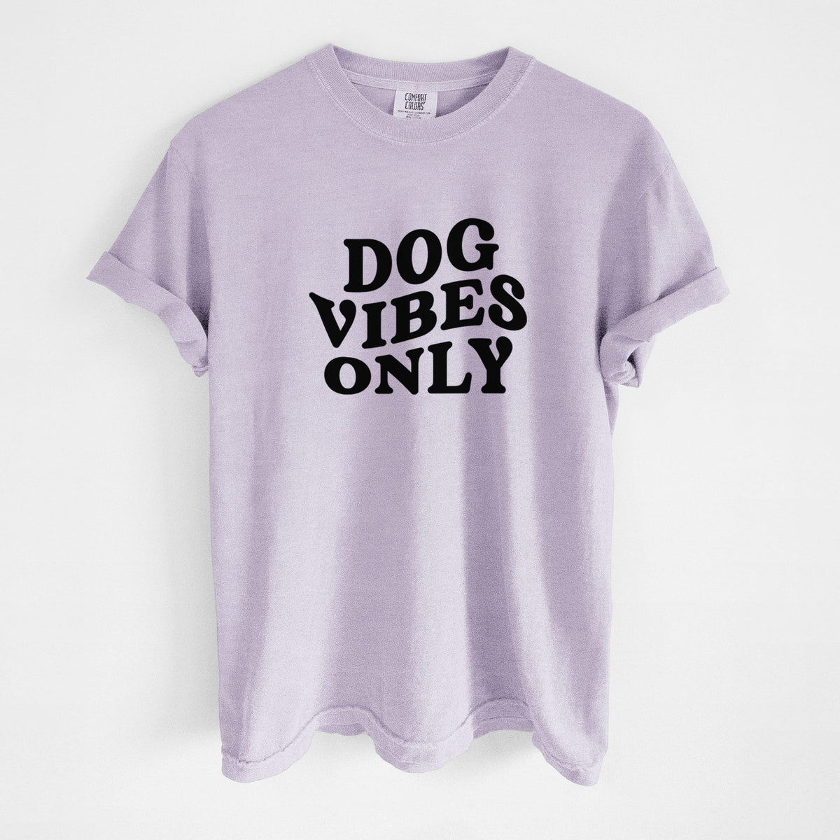 Dog Vibes Only - Unisex Comfort Colors Garment-Dyed Heavyweight T-shirt in Orchid
