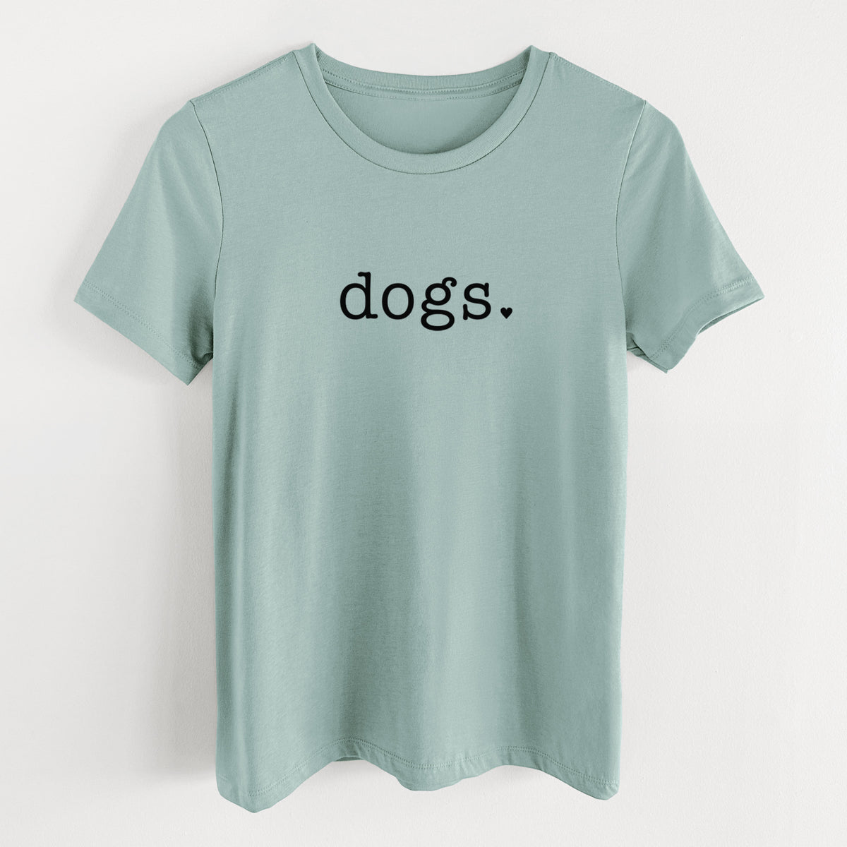 Dogs. - Women's Lightweight Relaxed Fit 100% Cotton Crewneck
