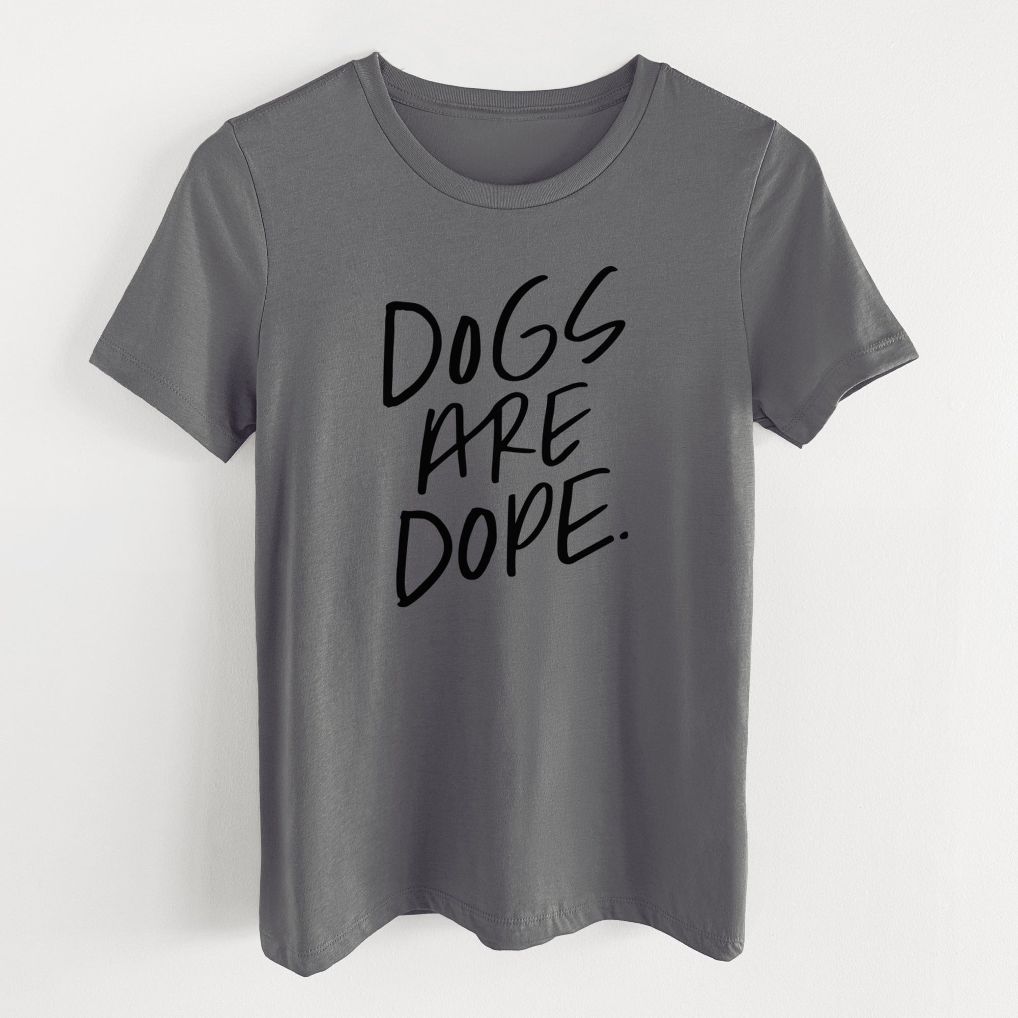 Dogs Are Dope - Women's Lightweight Relaxed Fit 100% Cotton Crewneck