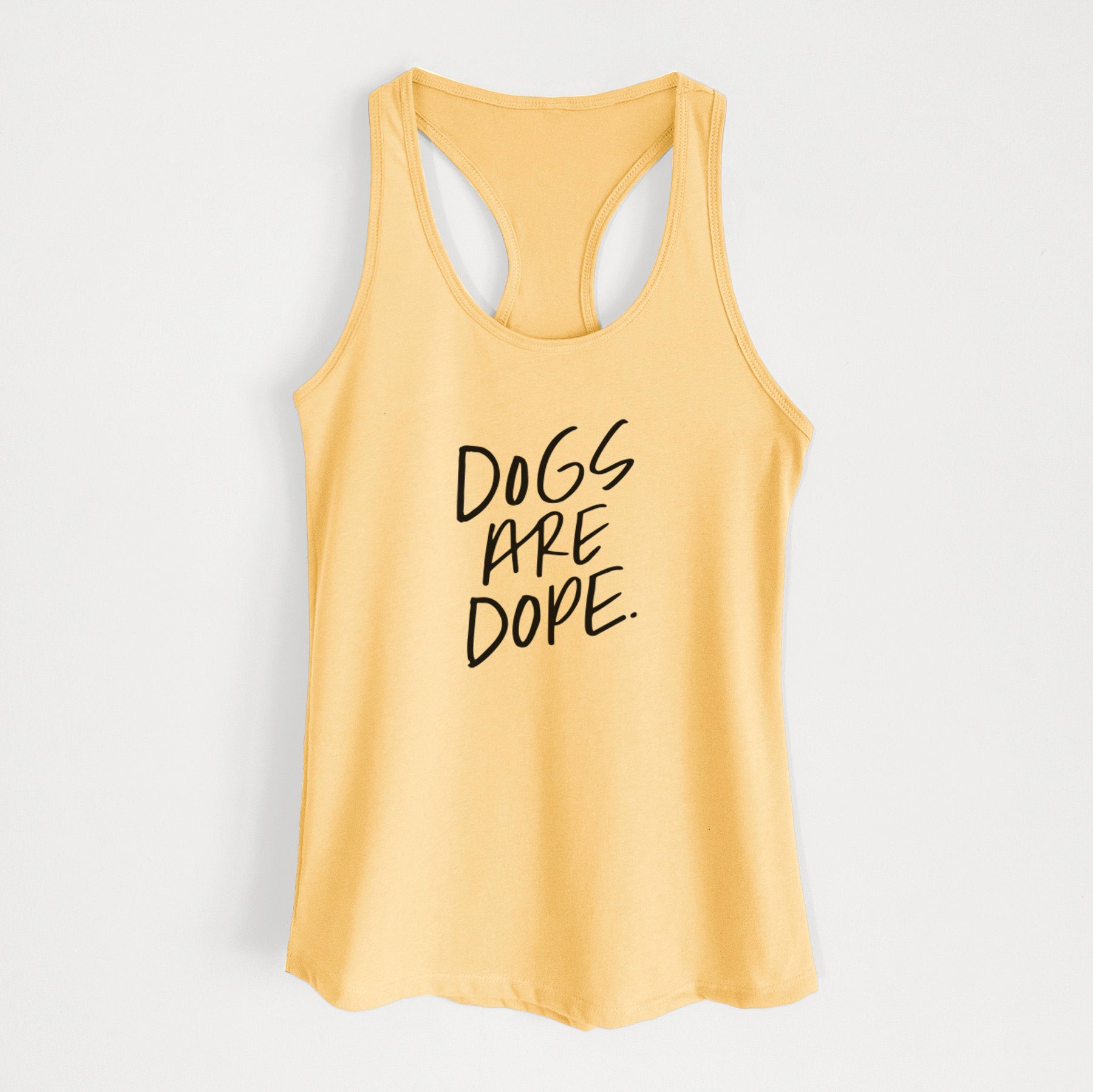 Dogs Are Dope - Women's Racerback Tanktop