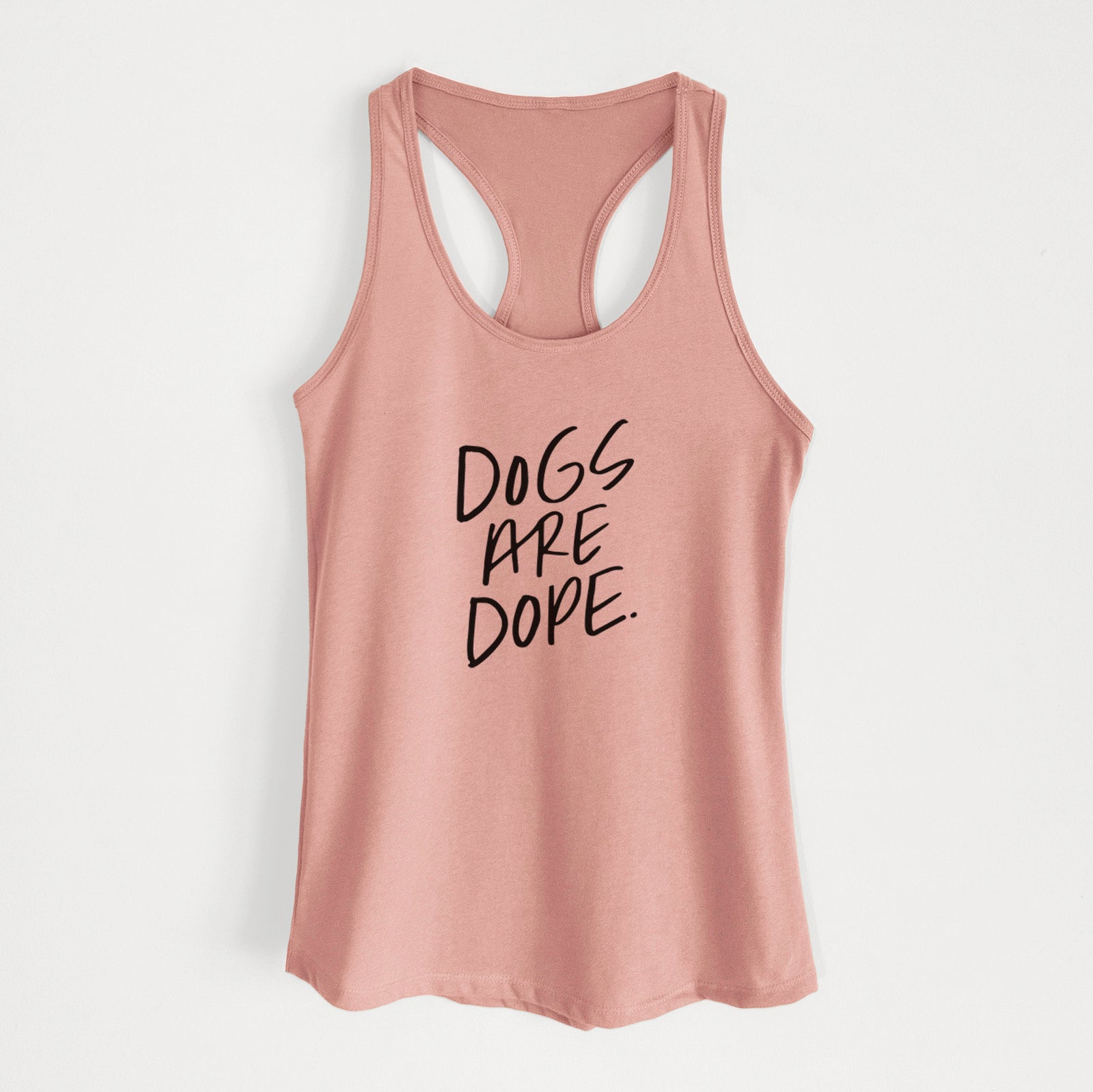 Dogs Are Dope - Women's Racerback Tanktop