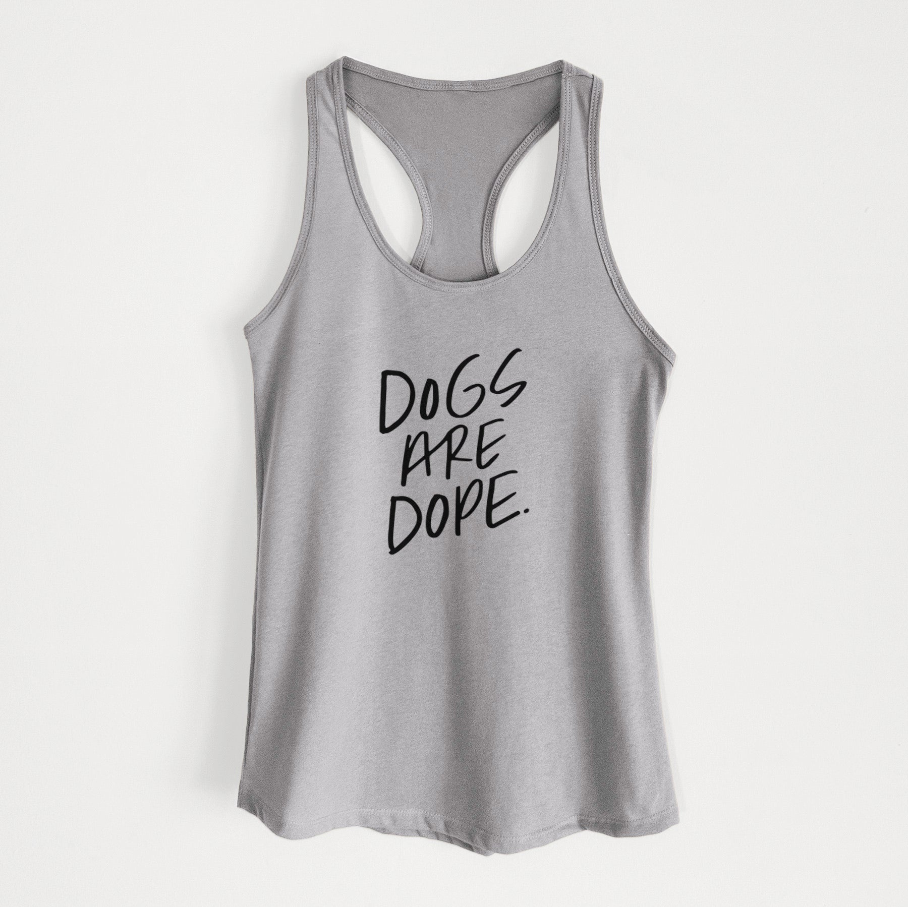 Dogs Are Dope - Women's Racerback Tanktop