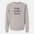 dogs. books. wine. - Unisex Pigment Dyed Crew Sweatshirt