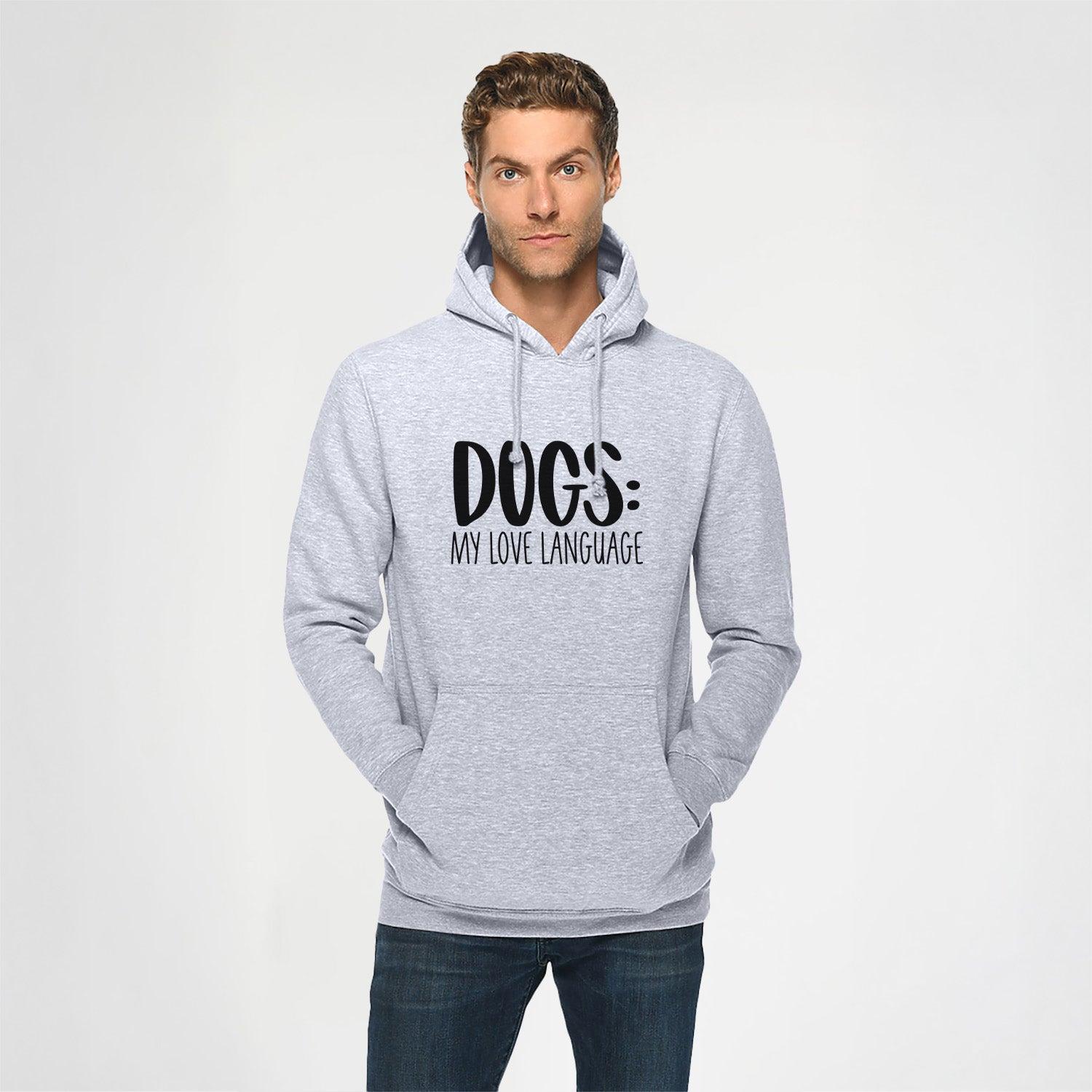 Dogs: My Love Language - Heavyweight Fleece Hoodie
