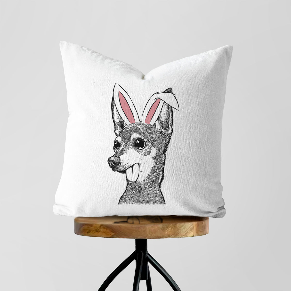 Aaron the Chihuahua - Throw Pillow Cover