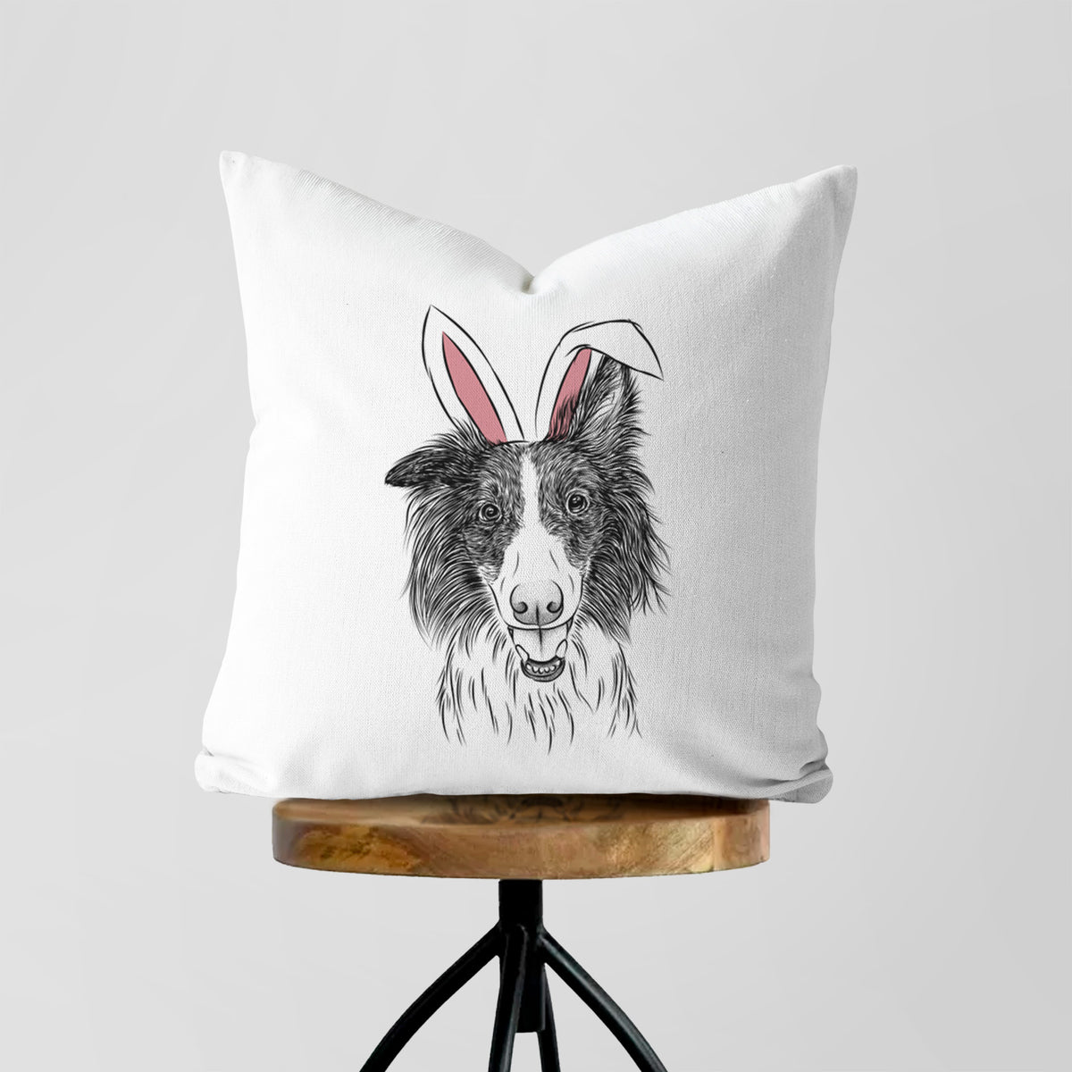 Archie the Silken Windhound - Throw Pillow Cover