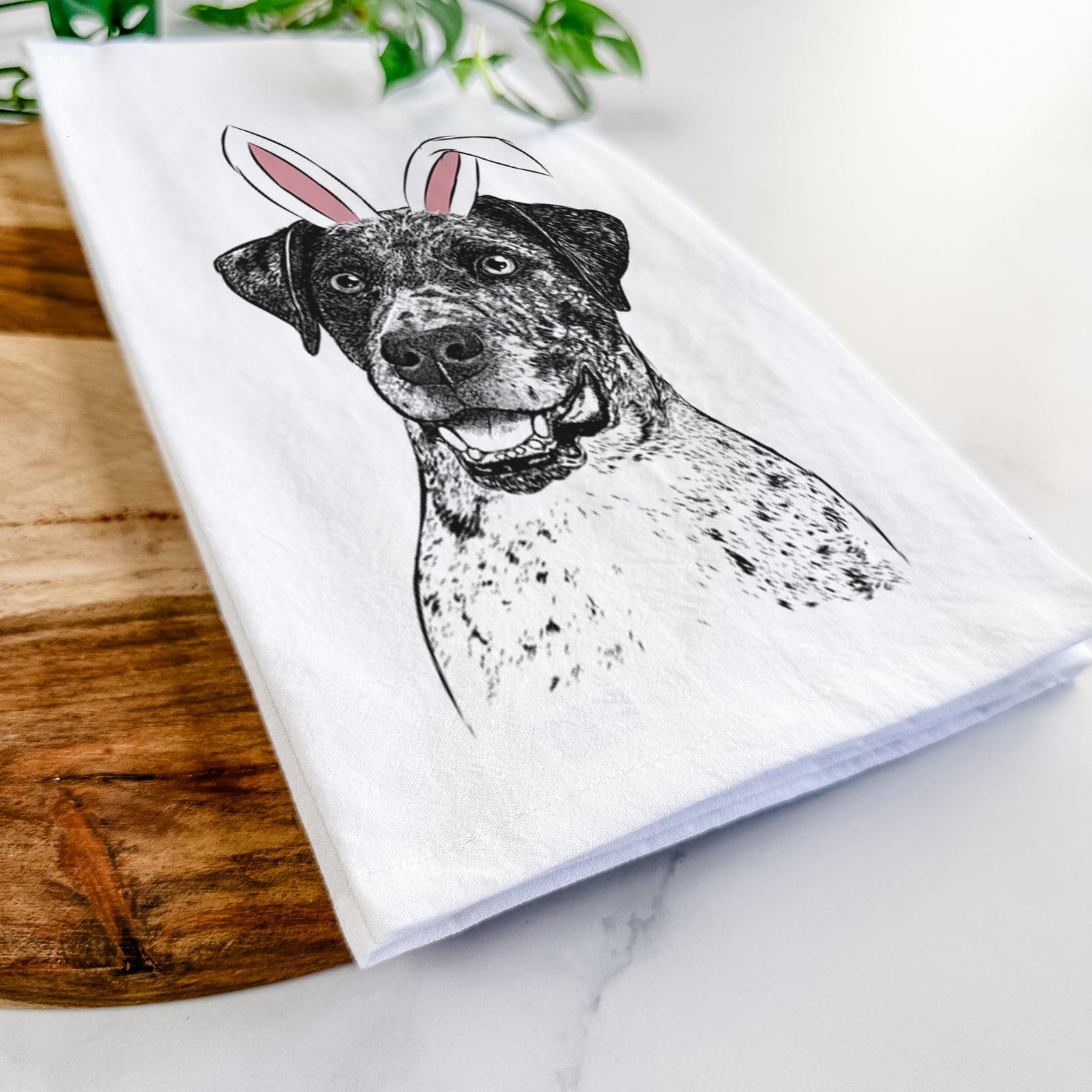 Argos the Catahoula Tea Towel