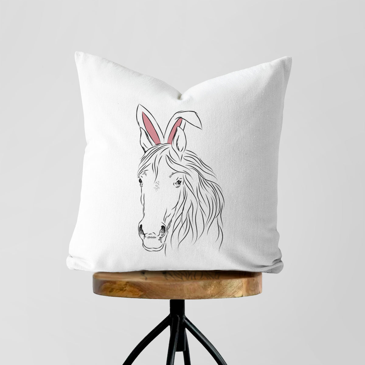 Aria the Horse - Throw Pillow Cover