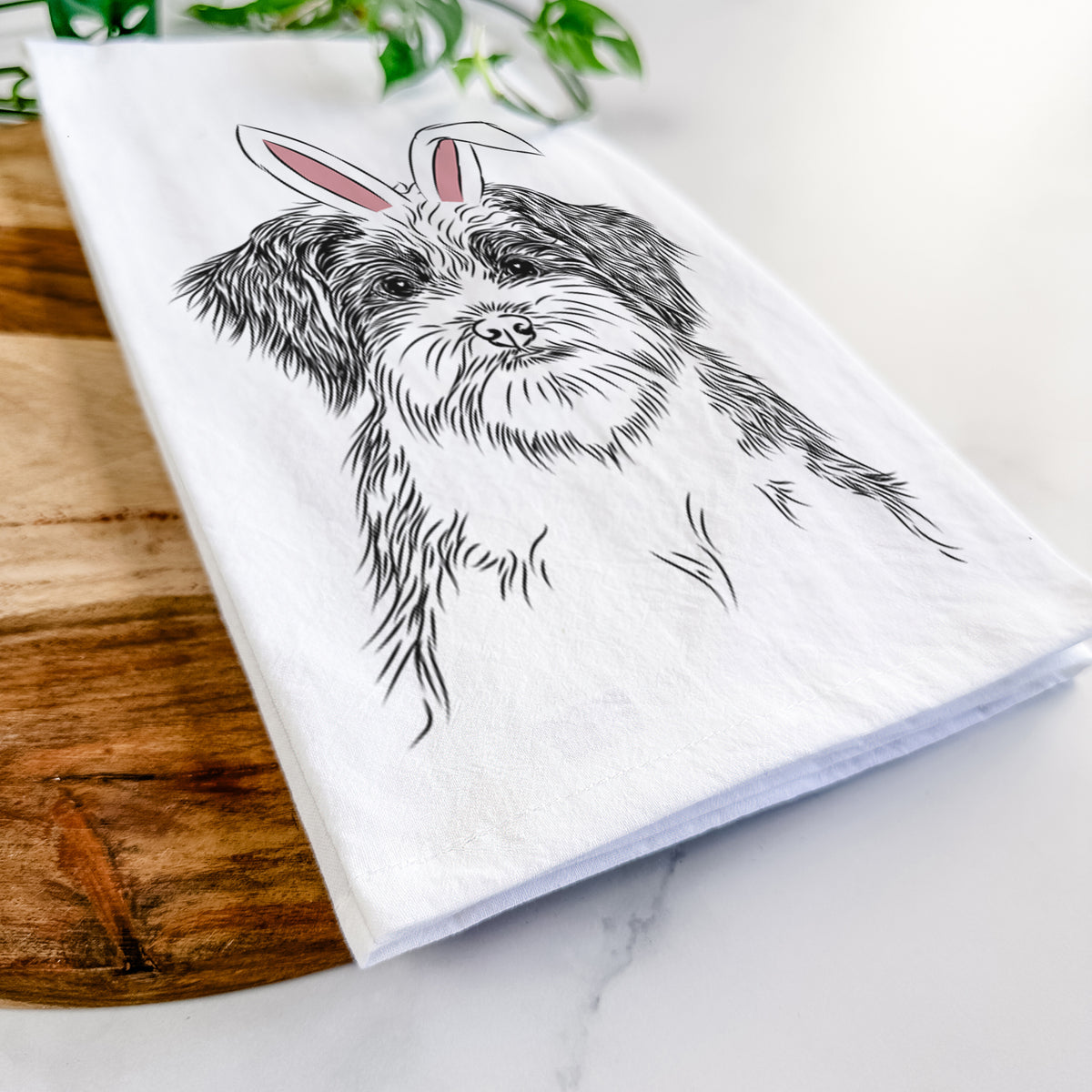 Asa the Havanese Tea Towel