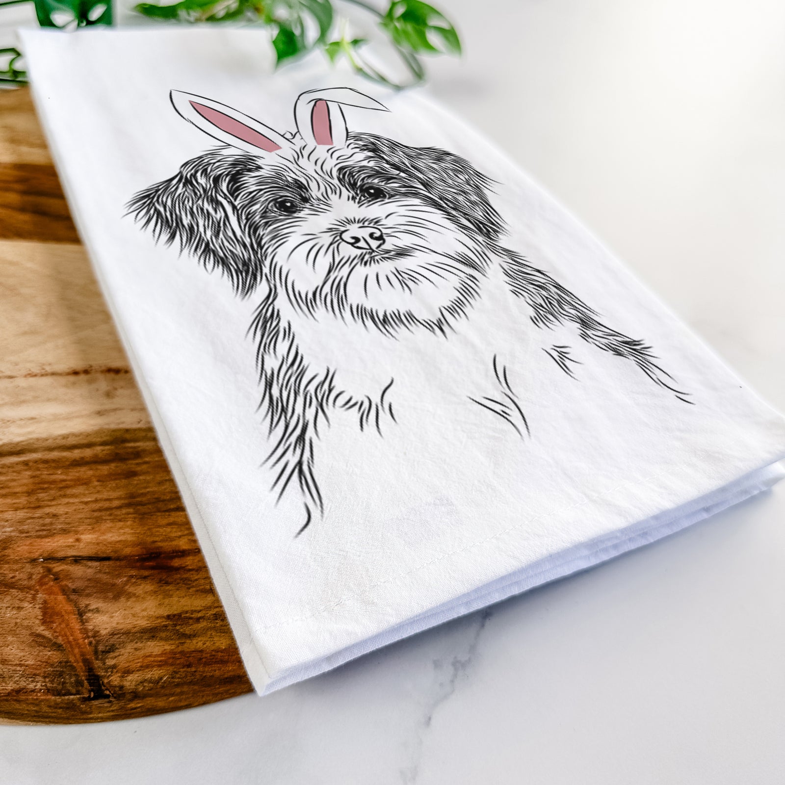 Asa the Havanese Tea Towel