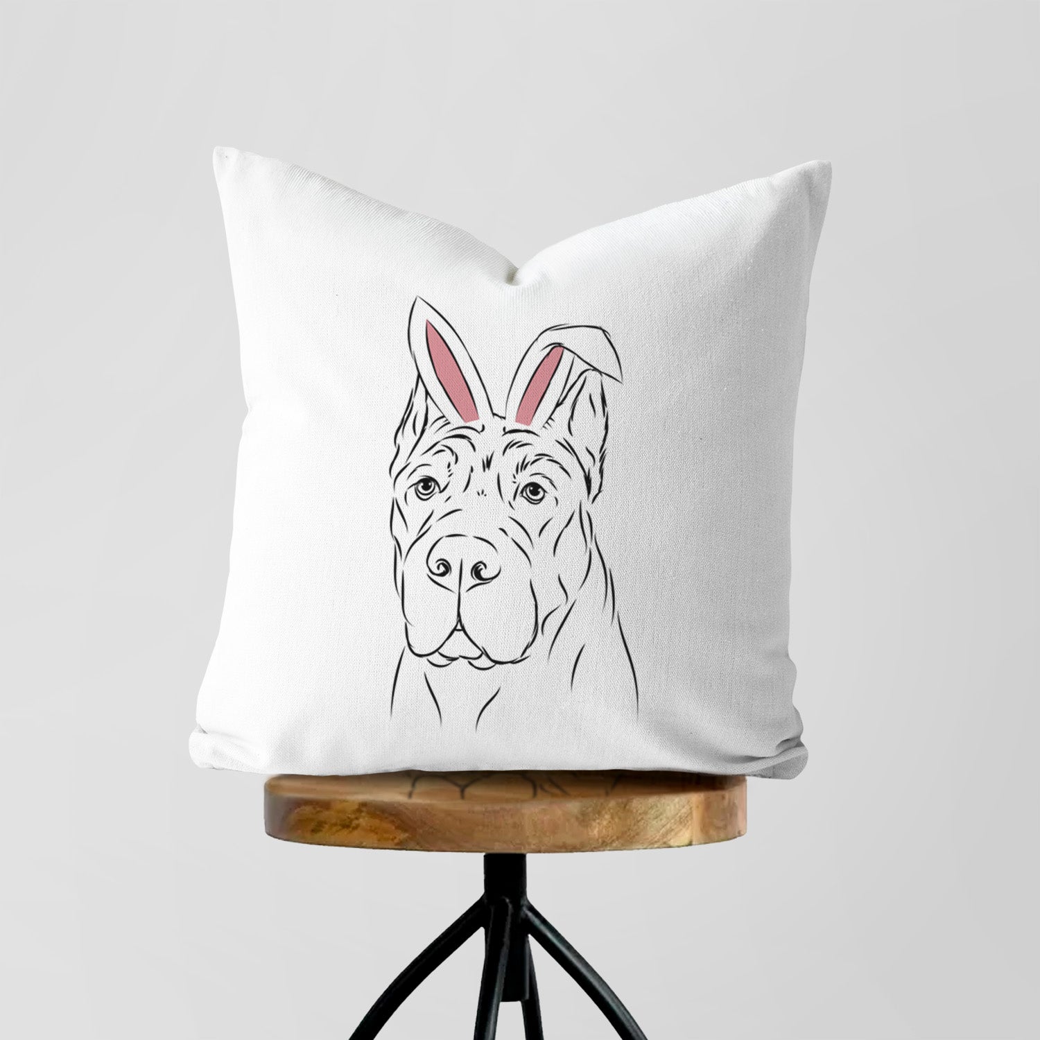 Bearson the Cane Corso - Throw Pillow Cover