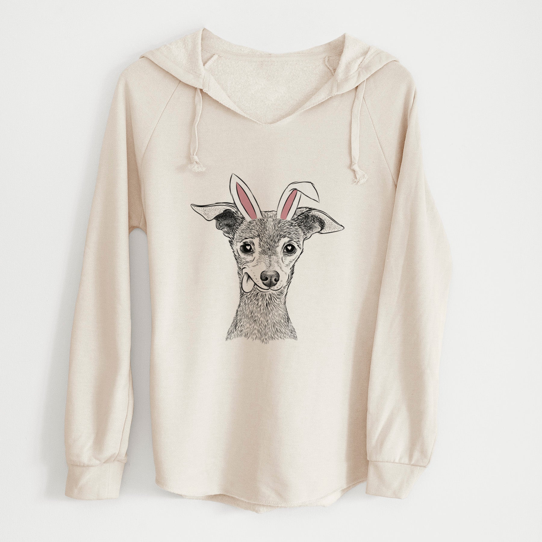Easter Bebe the Chihuahua - Cali Wave Hooded Sweatshirt